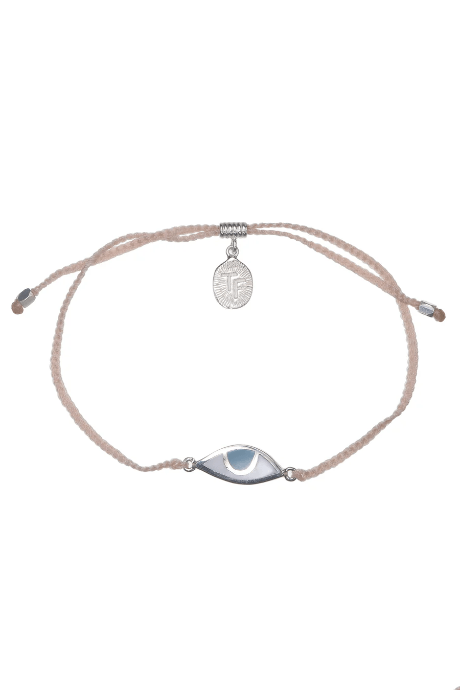 Eye Protection Bracelet | Soft Pink - Silver - Bracelets - Tiger Frame - Women's fashion at The Freedom State