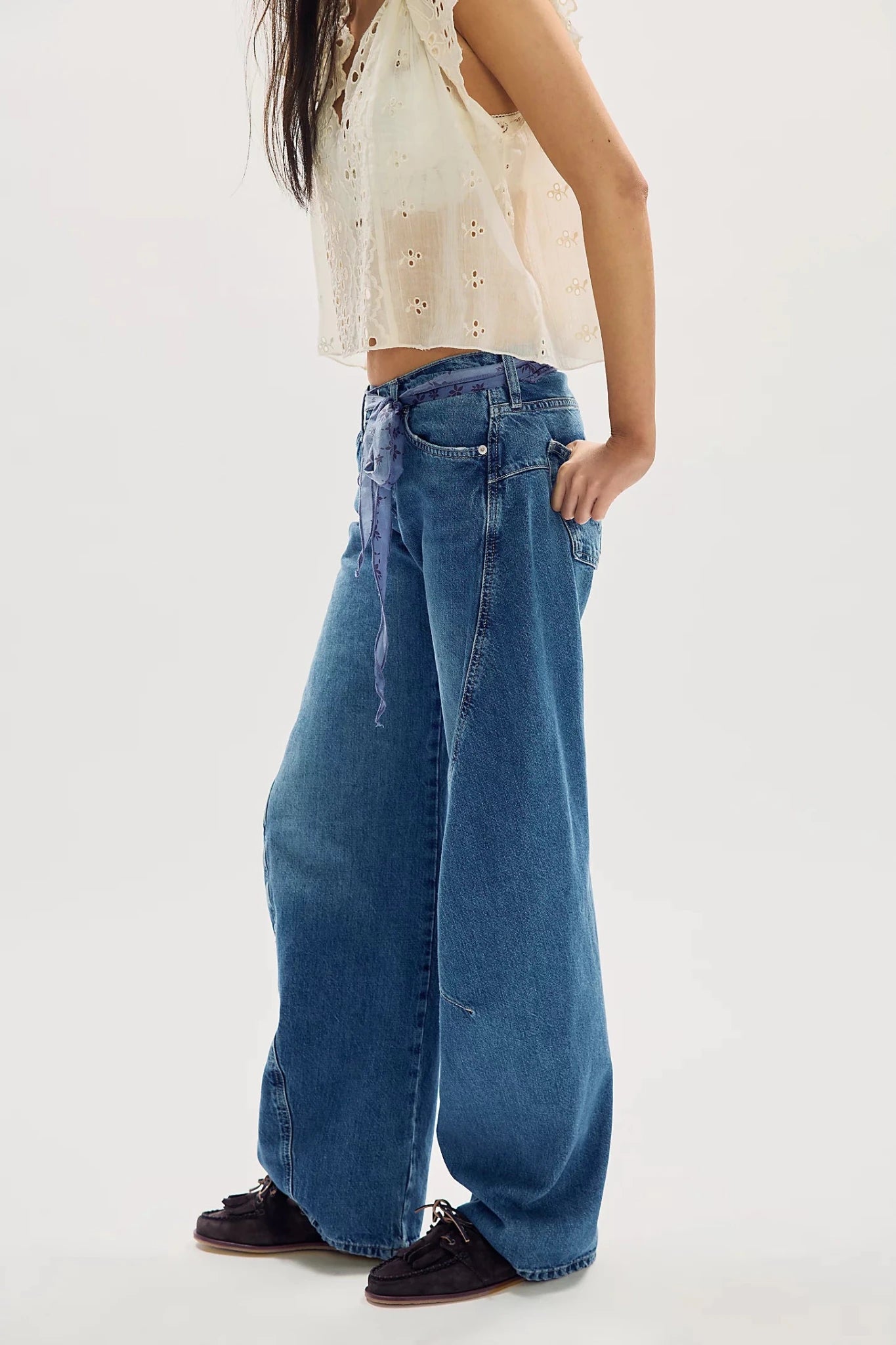 Fable Twisted Seam Jean - Heartsong - Jeans - Free People - Women's fashion at The Freedom State
