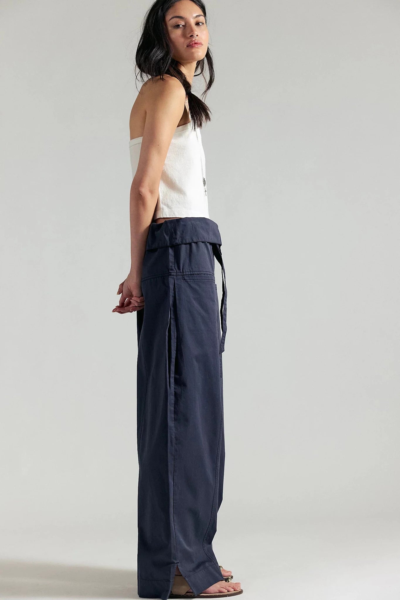 Fisherman Pant - Washed Black - Pants - Free People - Women's fashion at The Freedom State