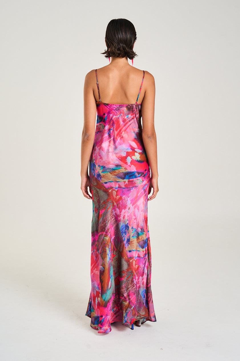 Luna Maxi Dress - Fish Tank
