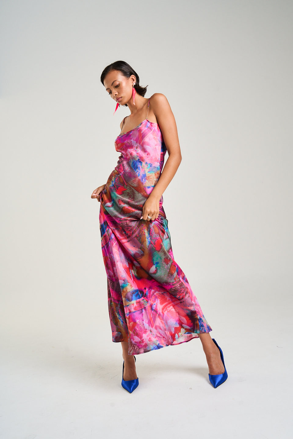 Luna Maxi Dress - Fish Tank