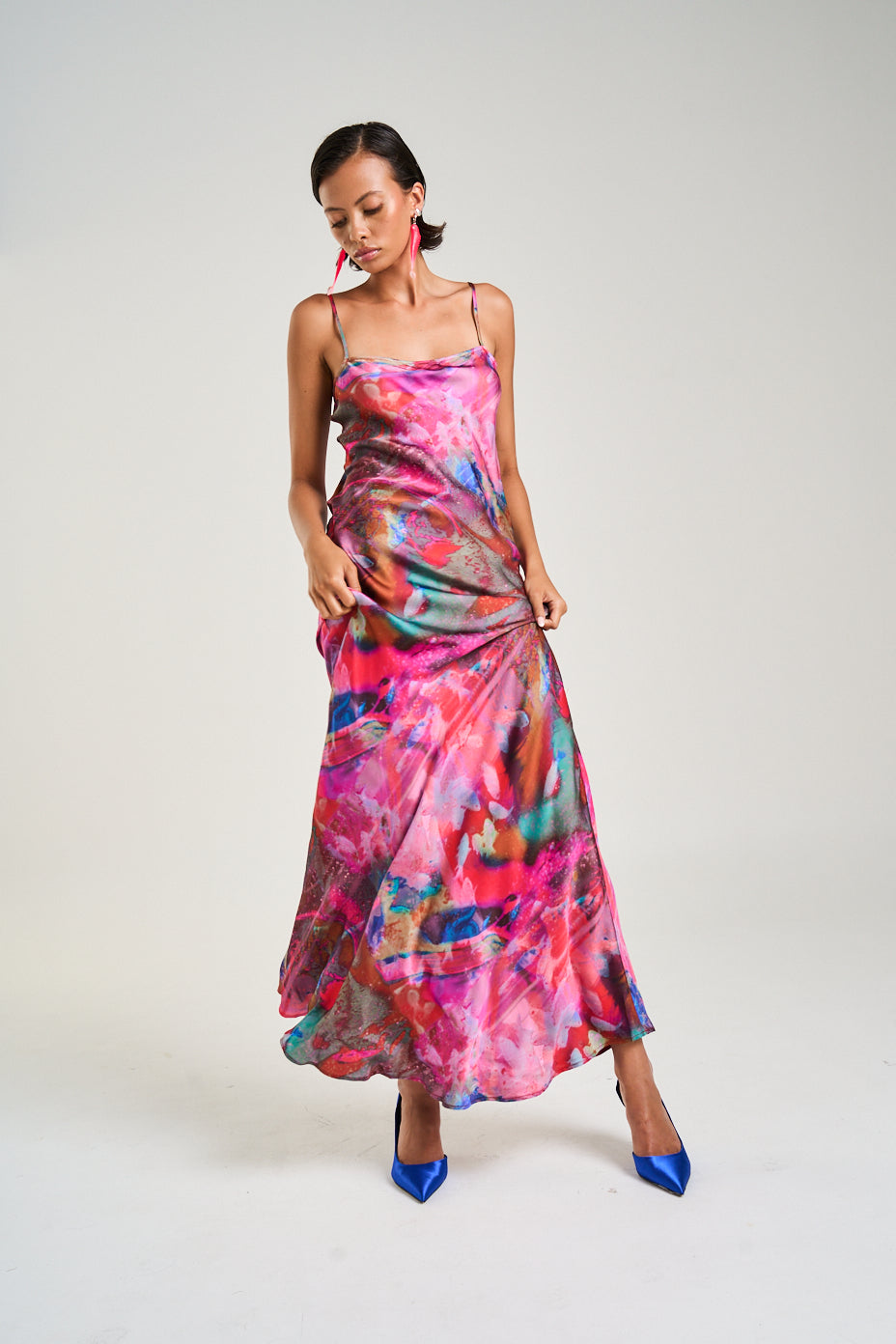 Luna Maxi Dress - Fish Tank