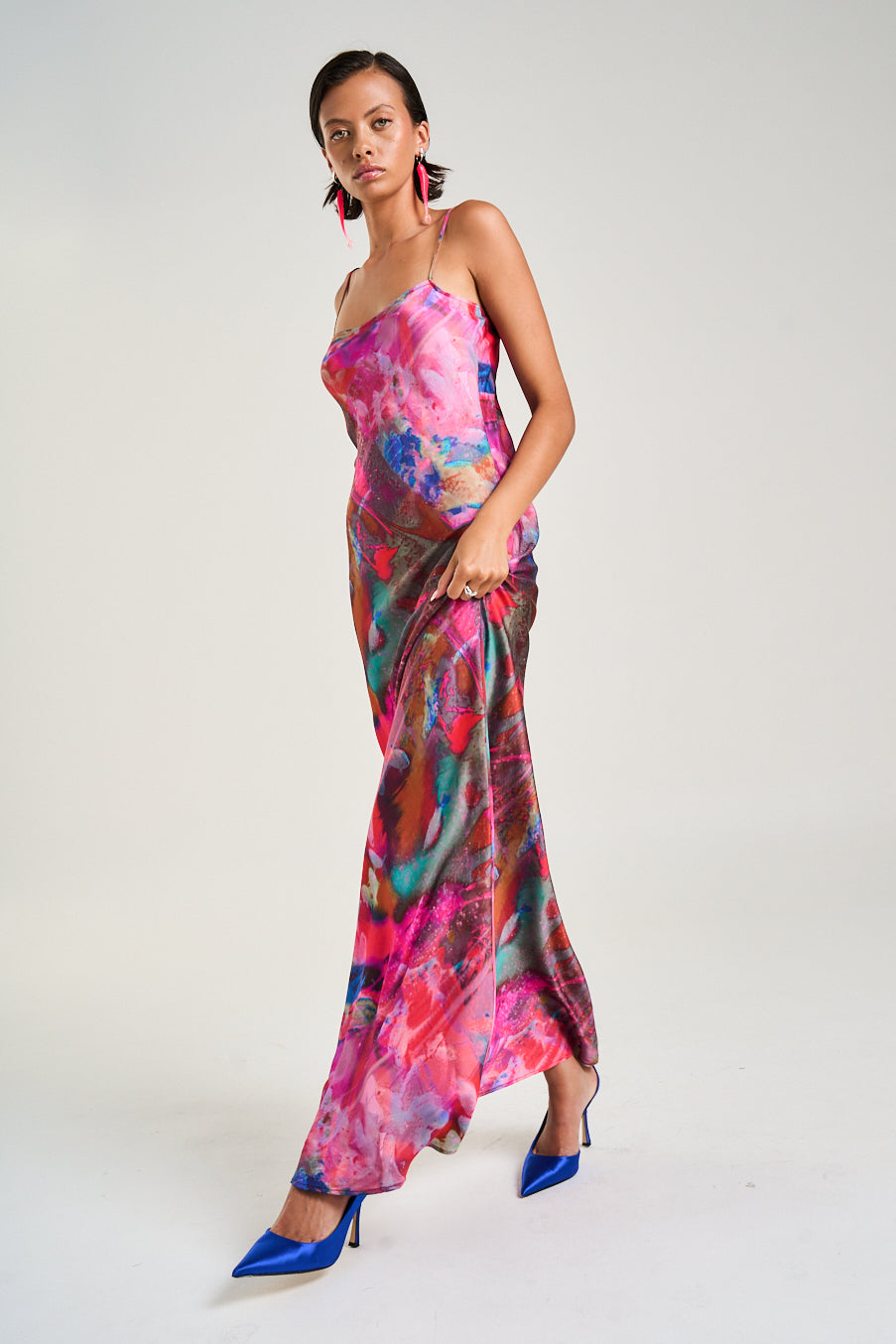 Luna Maxi Dress - Fish Tank