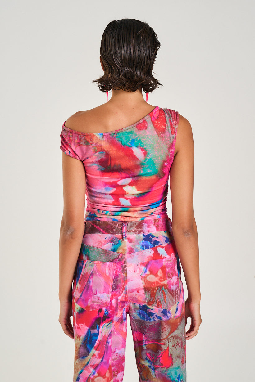 Of The Shoulder Top - Fish Tank