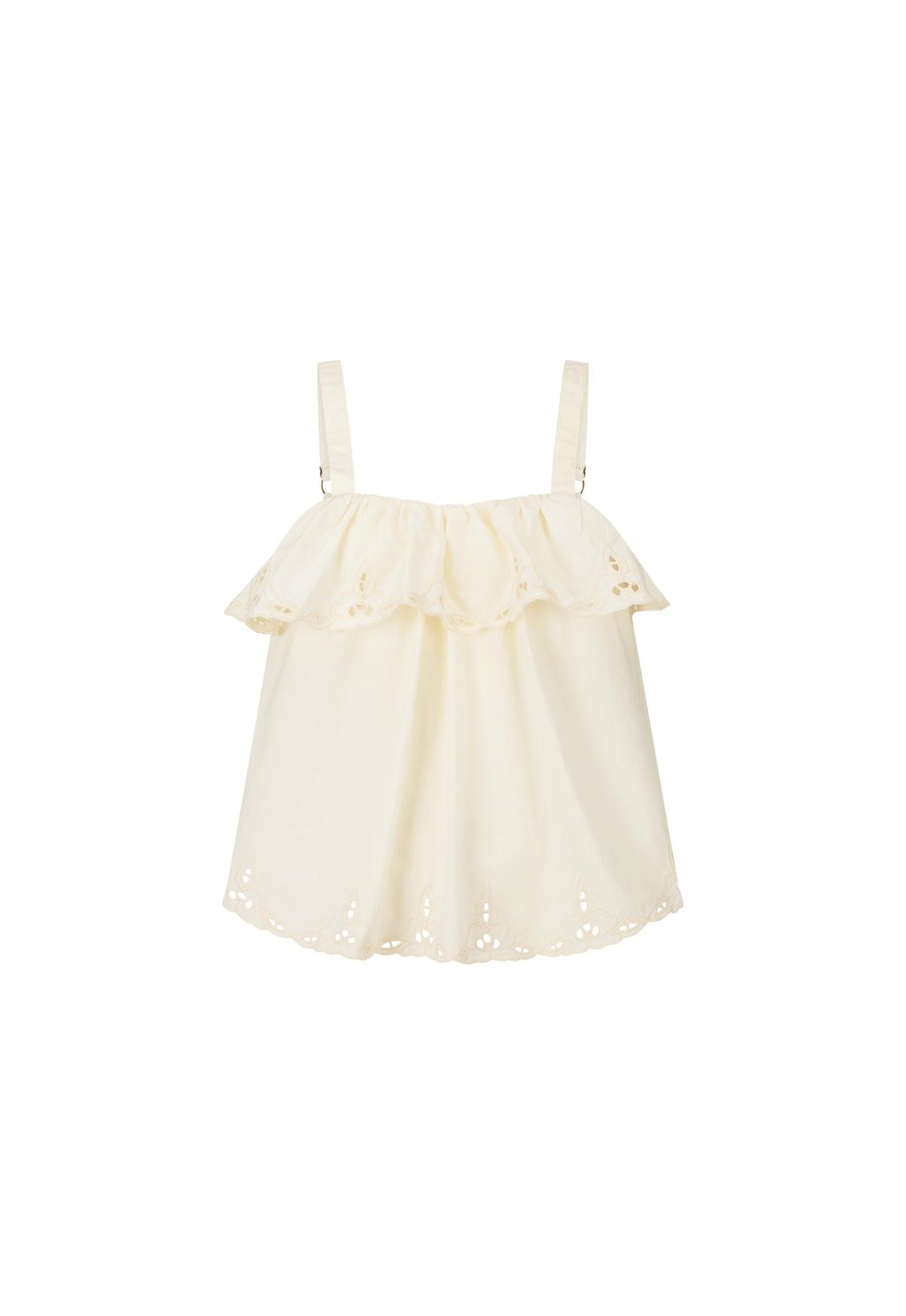 Fleur De Lis Cami - Ivory - Fashion Tops - Spell - Women's fashion at The Freedom State