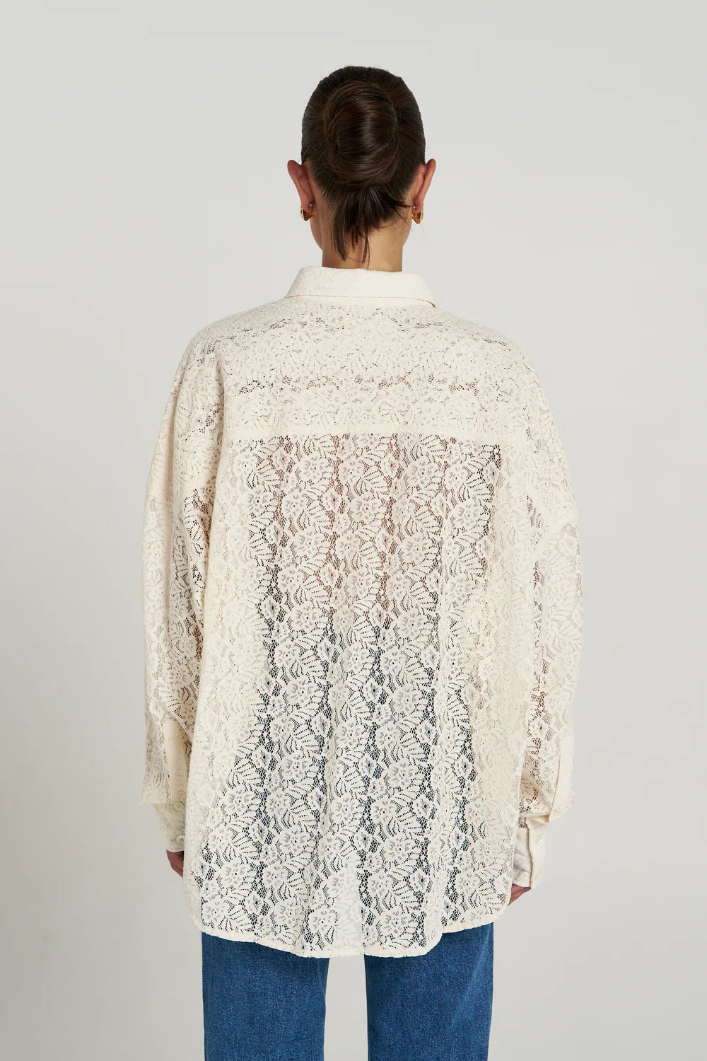 Fleur LS Shirt - Ecru - Shirts - Summi Summi - Women's fashion at The Freedom State