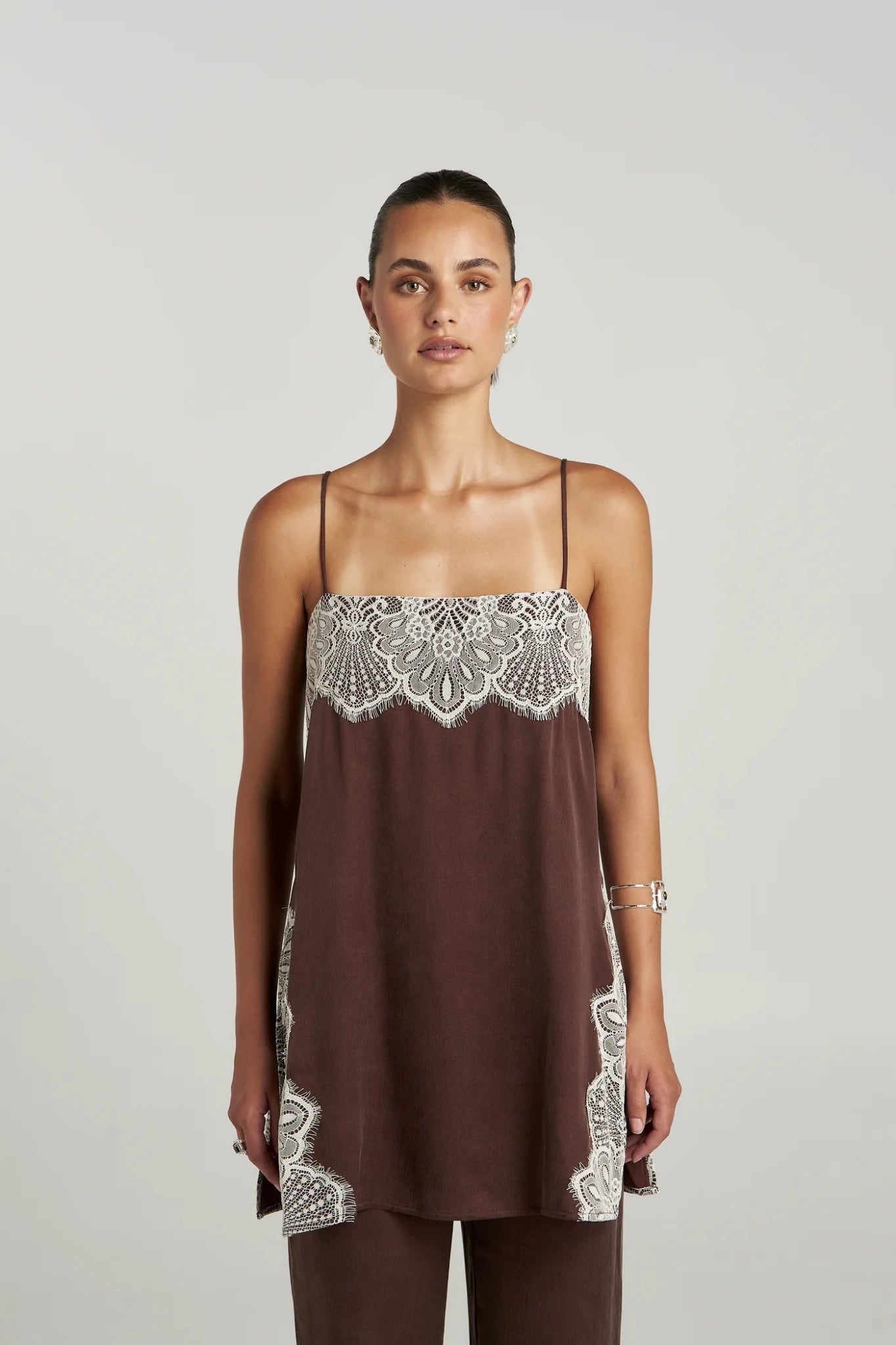 Florence Shift Top - Espresso - Fashion Tops - Summi Summi - Women's fashion at The Freedom State