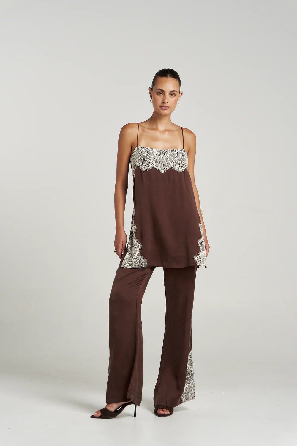 Florence Shift Top - Espresso - Fashion Tops - Summi Summi - Women's fashion at The Freedom State