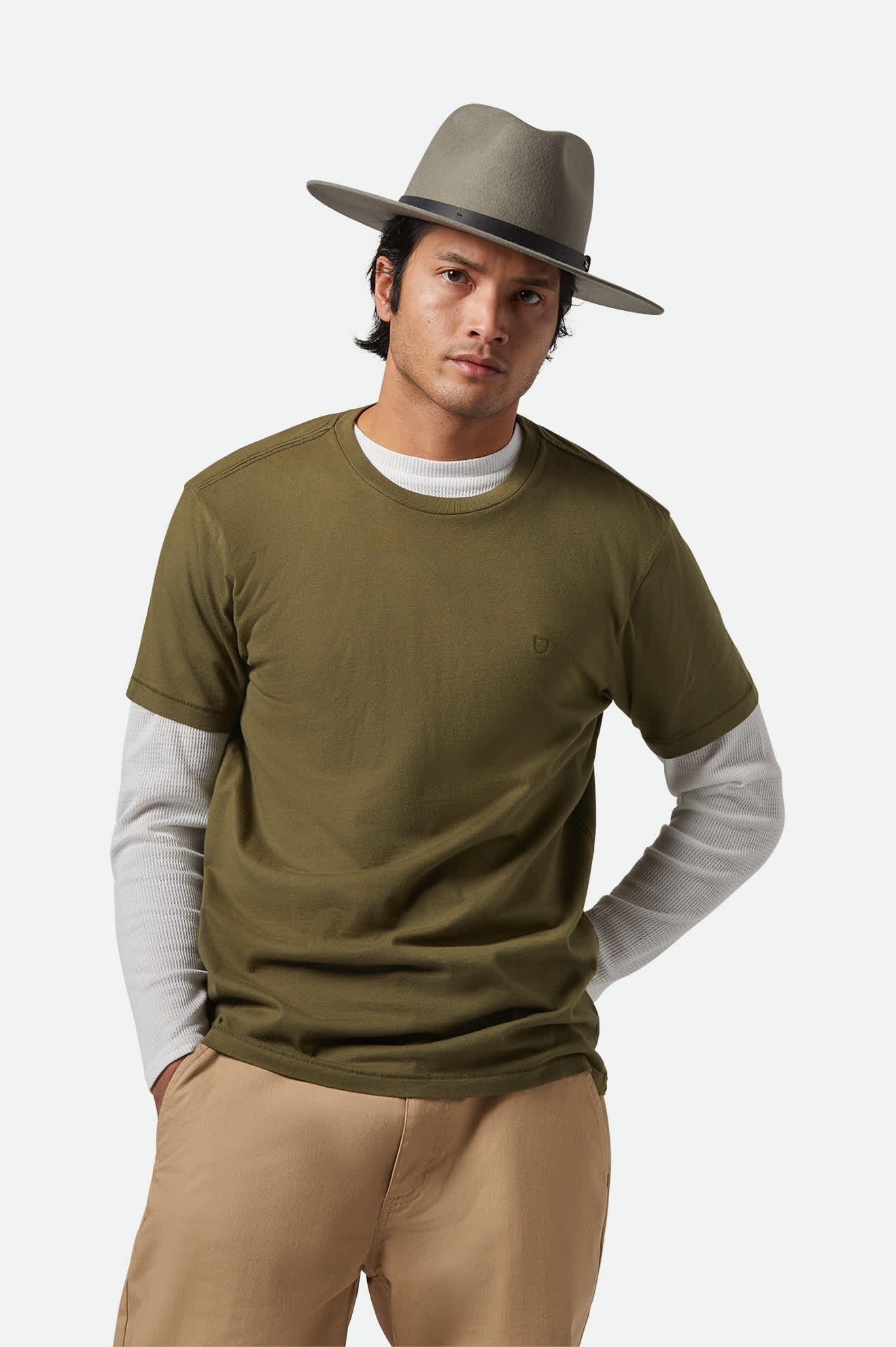 Hawkins WTHR Guard Cowboy Hat - Sand/Natural - Wide Brim Hat - Brixton - Women's fashion at The Freedom State