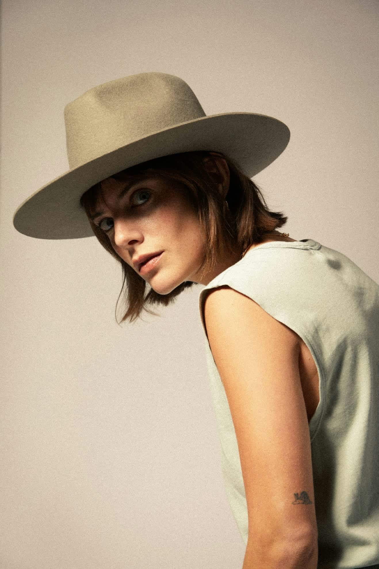 Hawkins WTHR Guard Cowboy Hat - Sand/Natural - Wide Brim Hat - Brixton - Women's fashion at The Freedom State