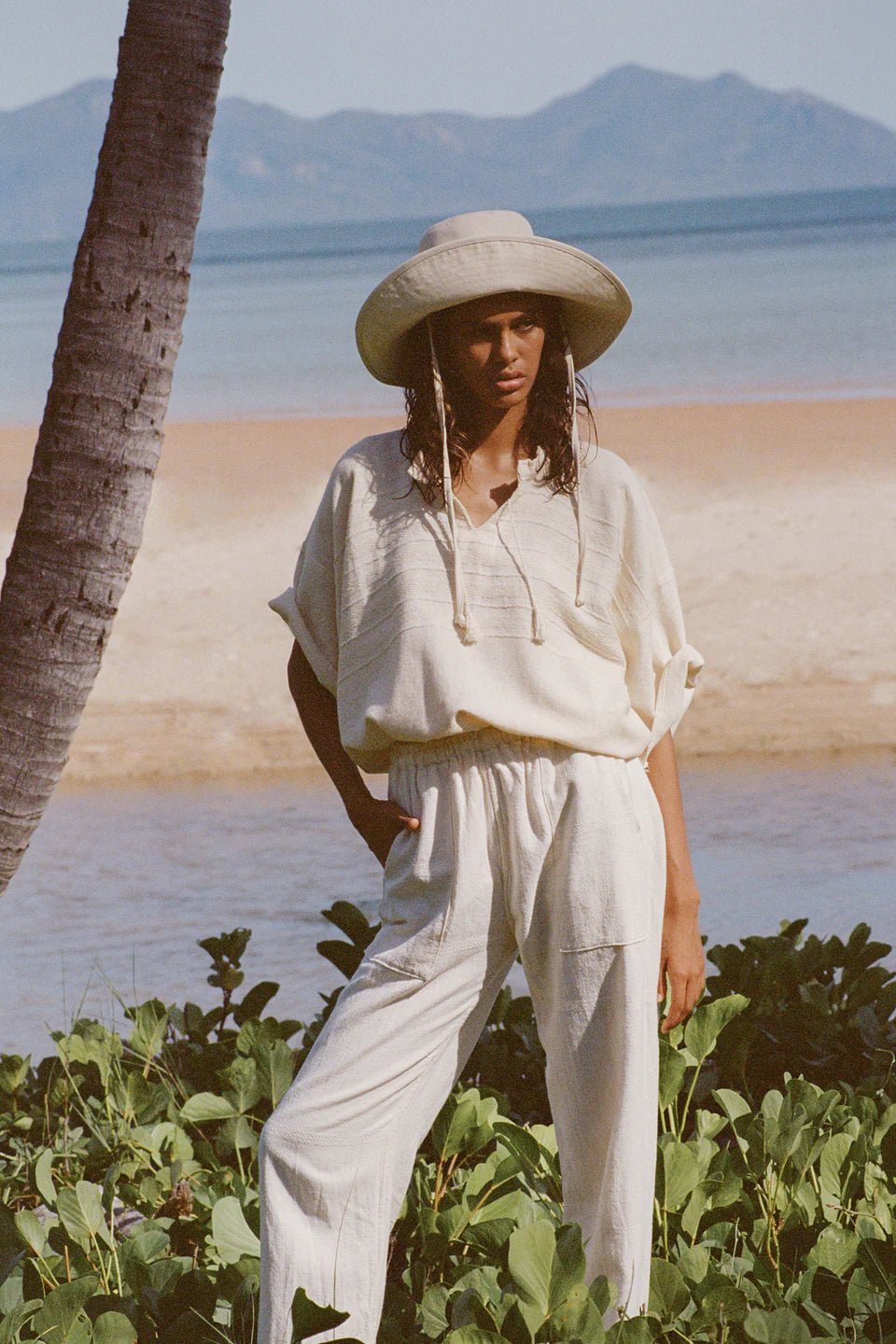 Holiday Bucket - Beige Canvas - Bucket Hats - Lack Of Color - Women's fashion at The Freedom State