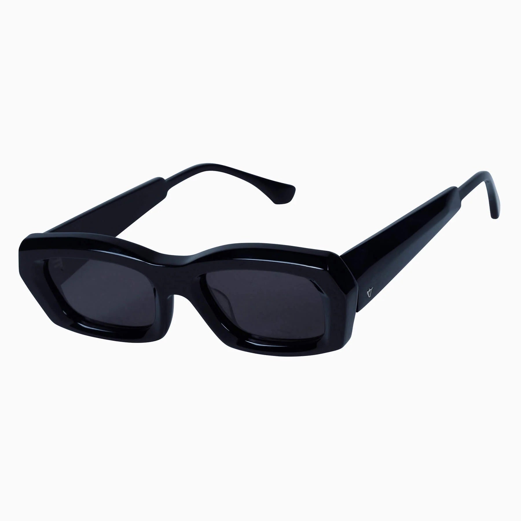 Holycity | Sunglasses - Gloss Black / Black Lens