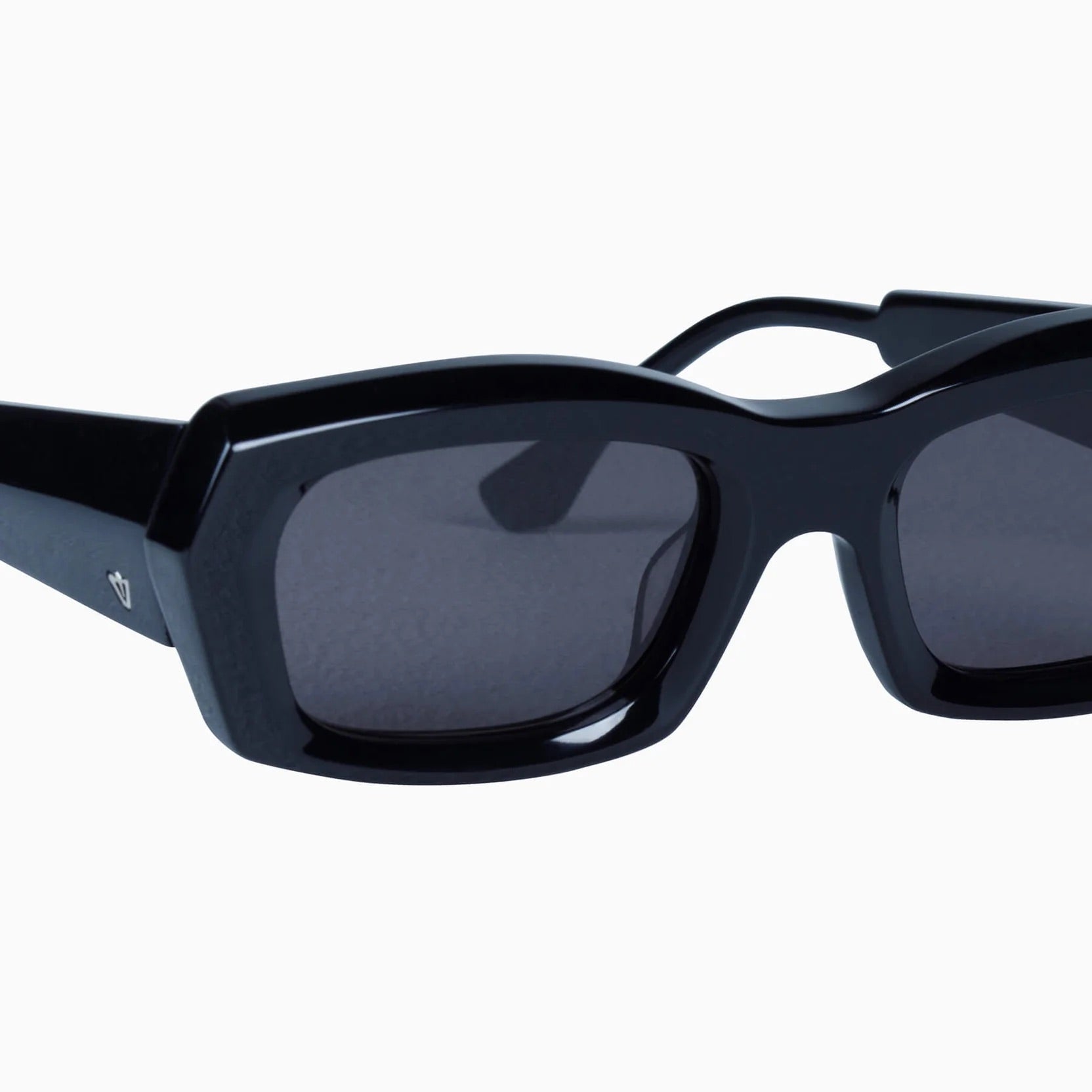 Valley Eyewear | Holycity | Sunglasses - Gloss Black / Black Lens