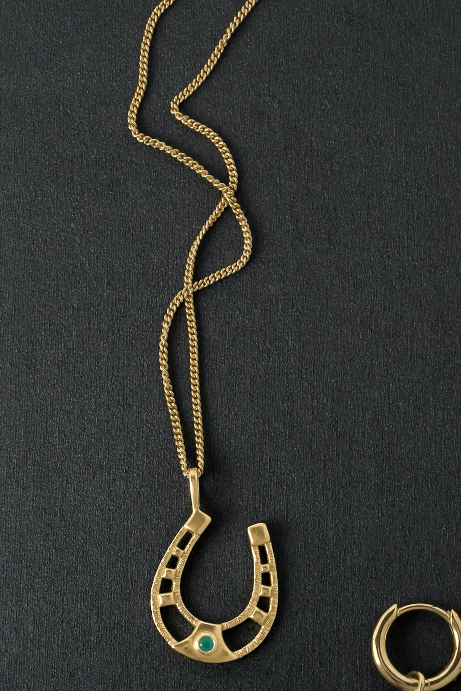 Horseshoe Necklace - Gold - Earrings - Temple Of The Sun - Women's fashion at The Freedom State
