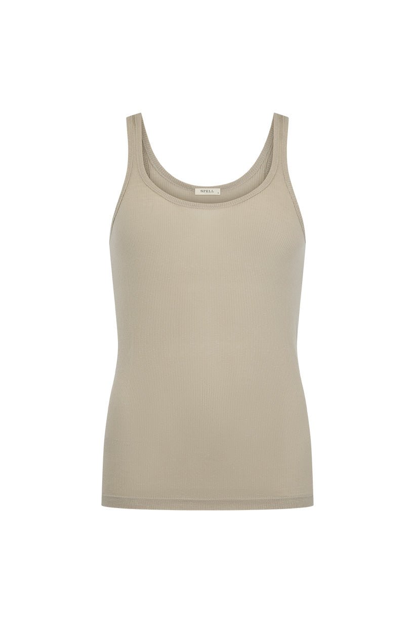 Isabella 2.0 Singlet - Stone - Singlets - Spell - Women's fashion at The Freedom State