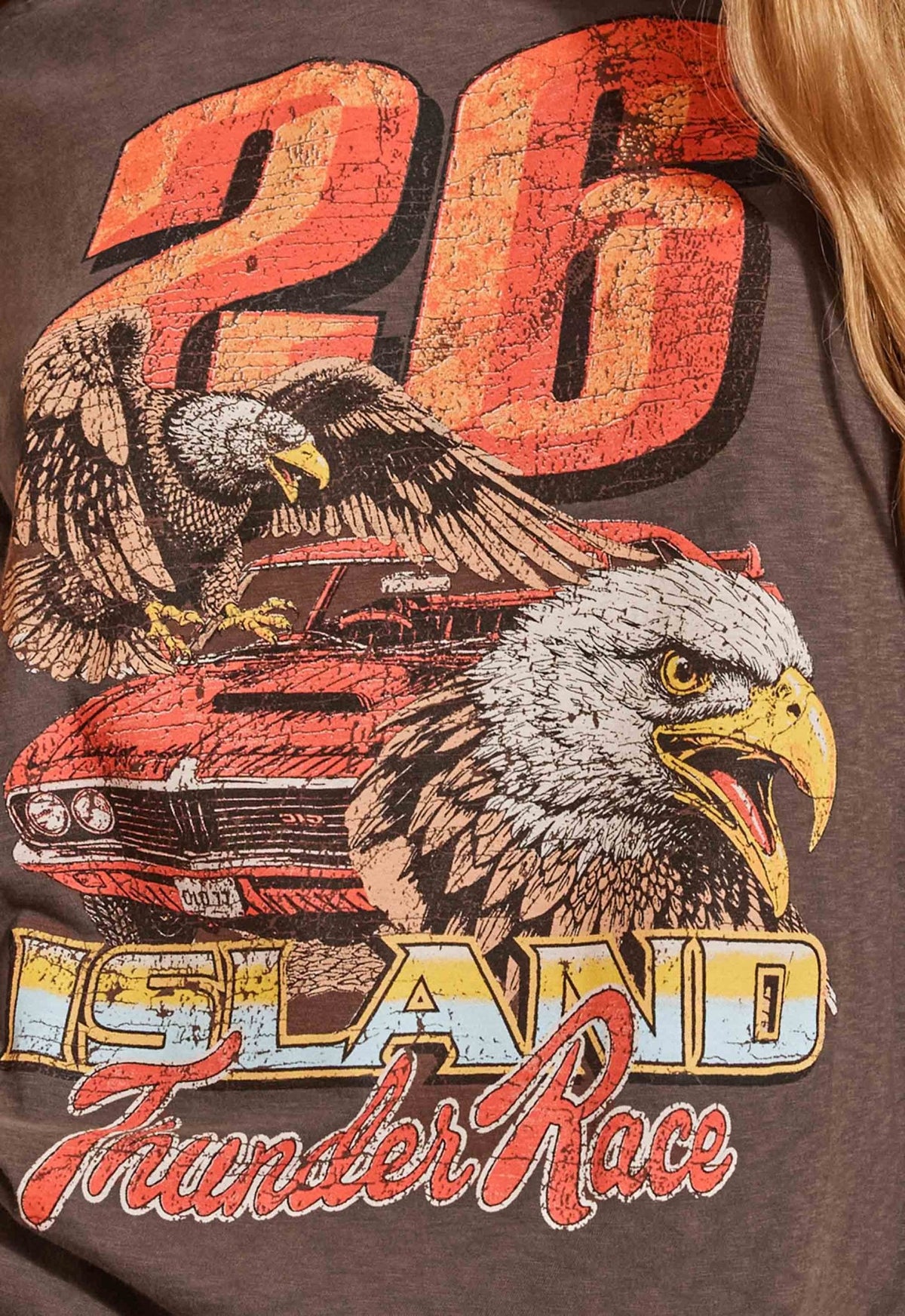 Island Thunder Tee - Charcoal - T-Shirts - Spell - Women's fashion at The Freedom State