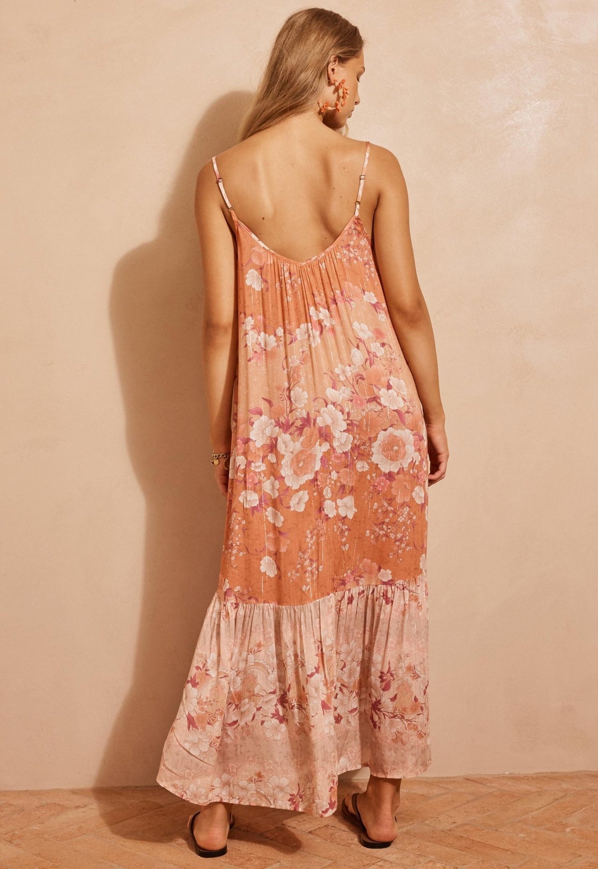 Isola Strappy Dress - Sunfade Pink - Midi Dresses - Spell - Women's fashion at The Freedom State
