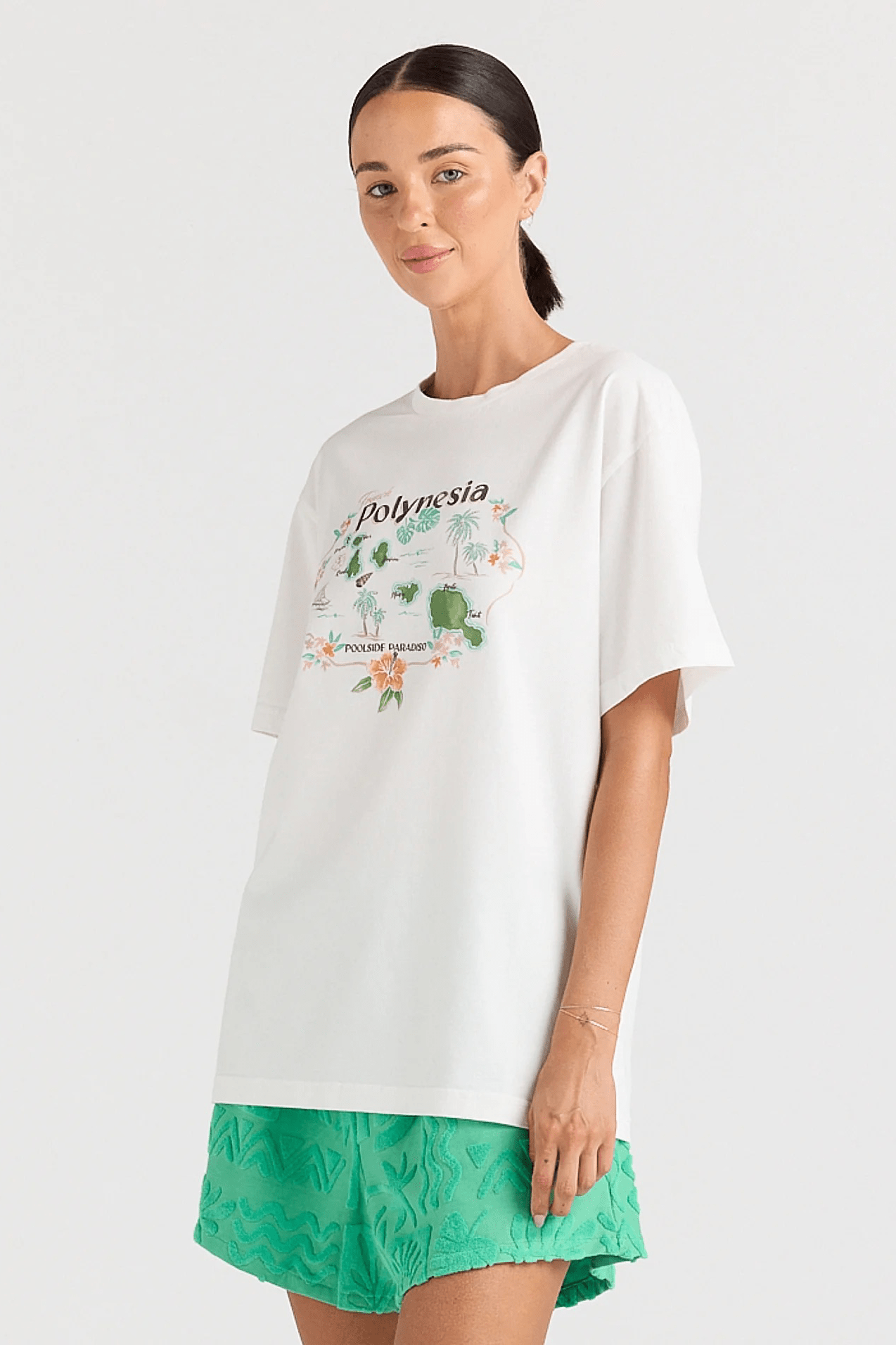 Isola Tee - Vanilla - T-Shirts - Poolside Paradiso