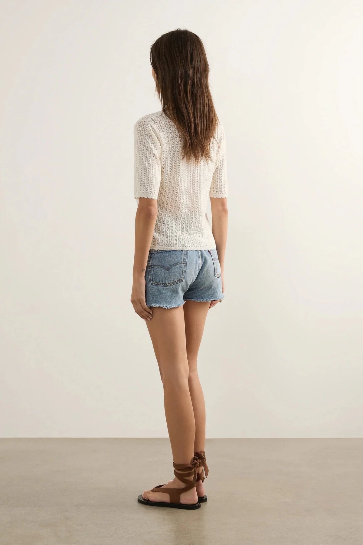 Jude Knit Tee - White - Fashion Tops - Auguste The Label - Women's fashion at The Freedom State