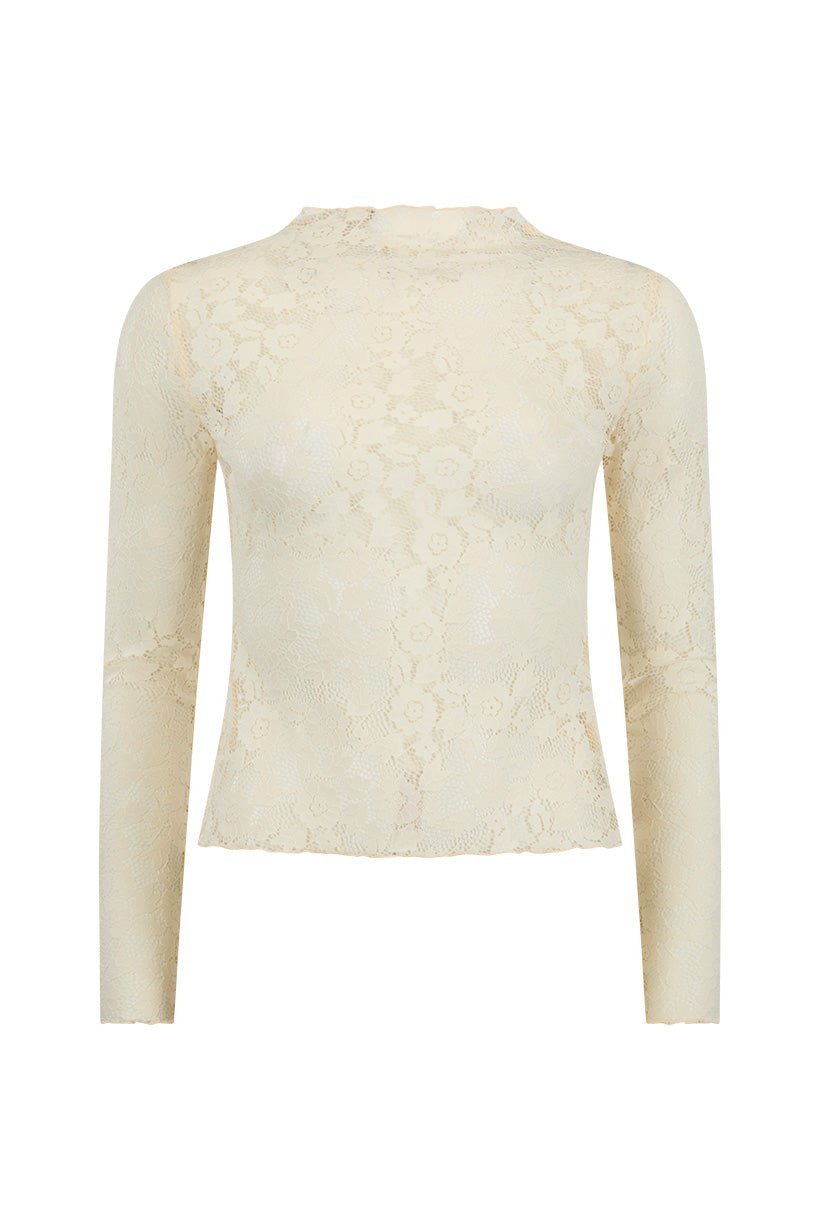 Juliette Lace Top - Vintage Cream - Fashion Tops - Spell - Women's fashion at The Freedom State