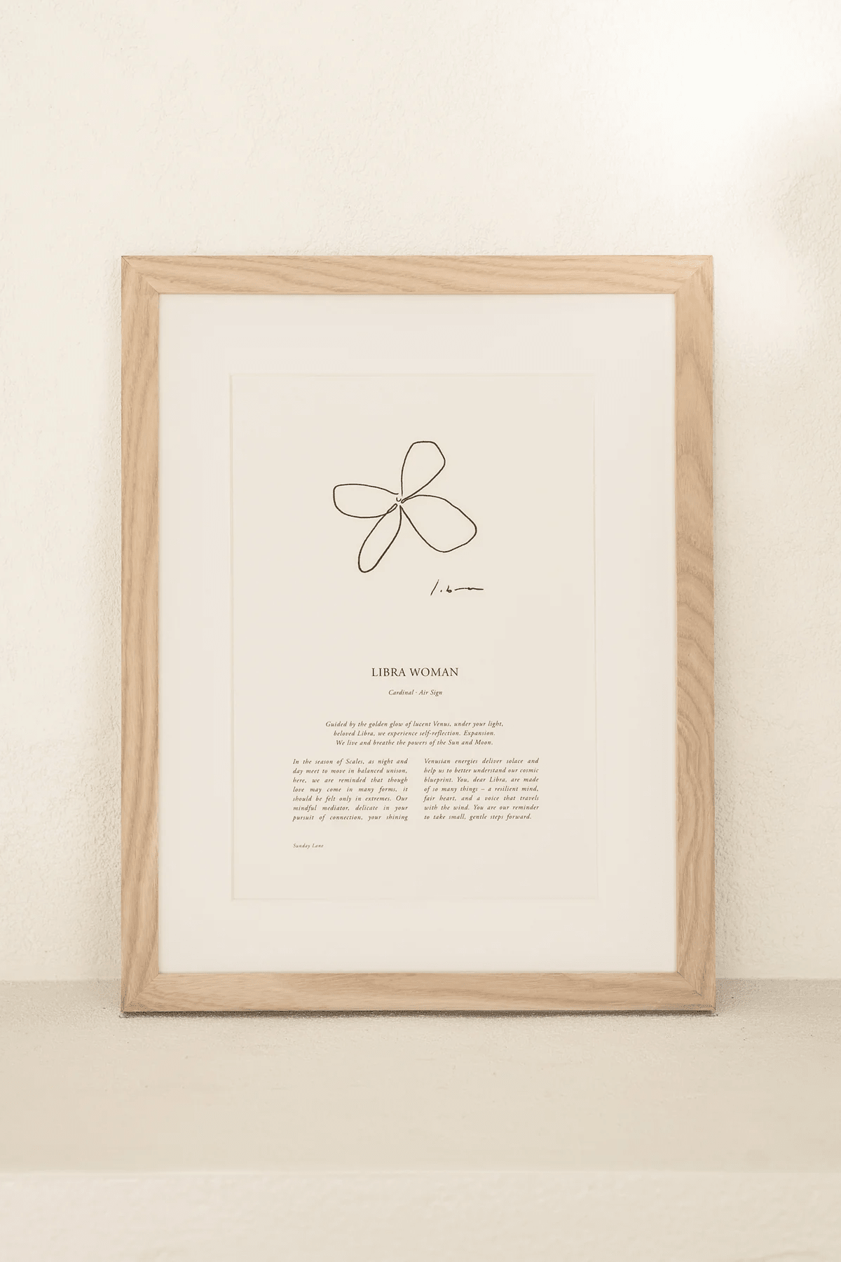 Libra 5 - Wall Art - Sunday Lane - Women's fashion at The Freedom State