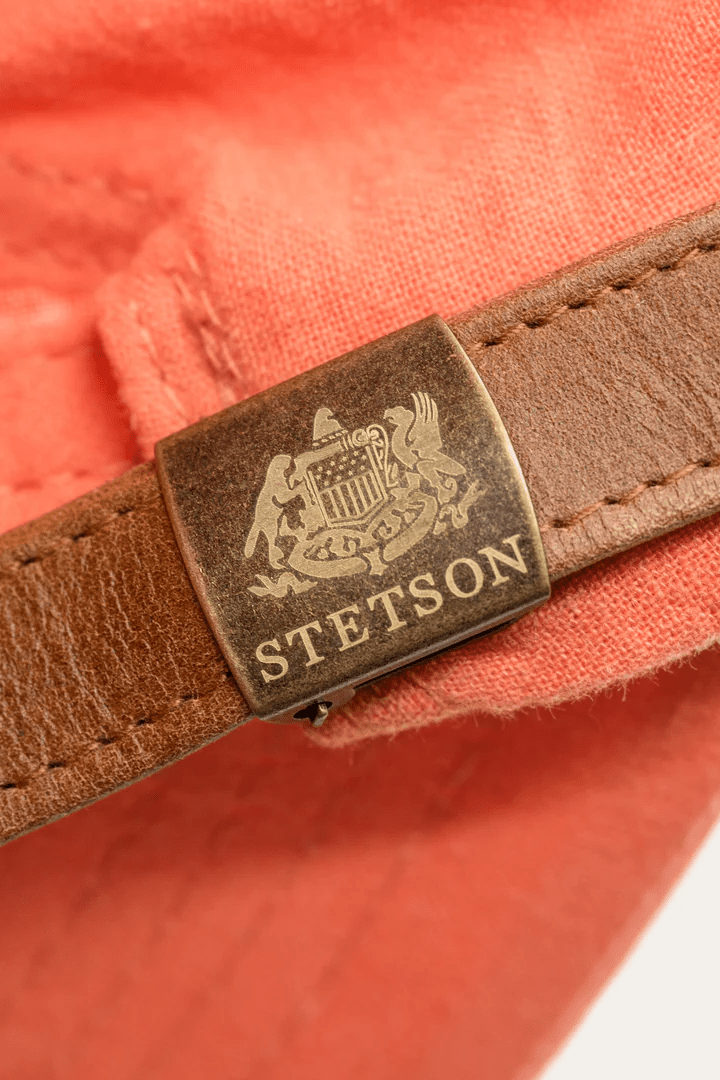 Linen Ball Cap - Orange - Caps - Stetson - Women's fashion at The Freedom State