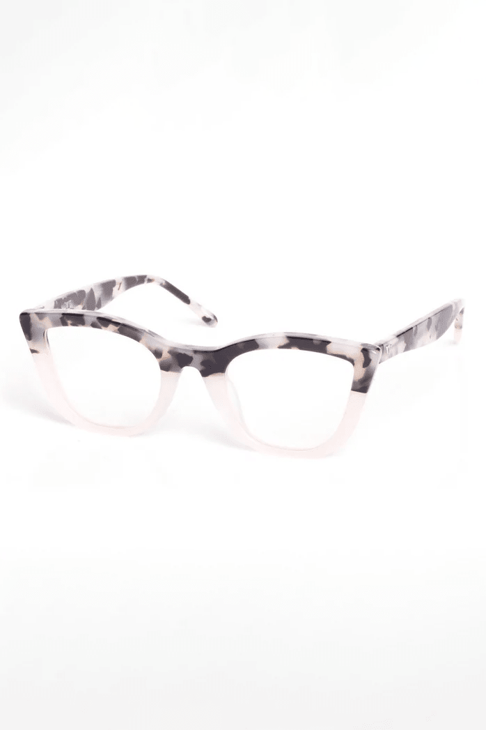 Ludwig | Optics - Baby Pink Tort to Baby Pink / Clear Lens - Optics - Valley Eyewear - Women's fashion at The Freedom State