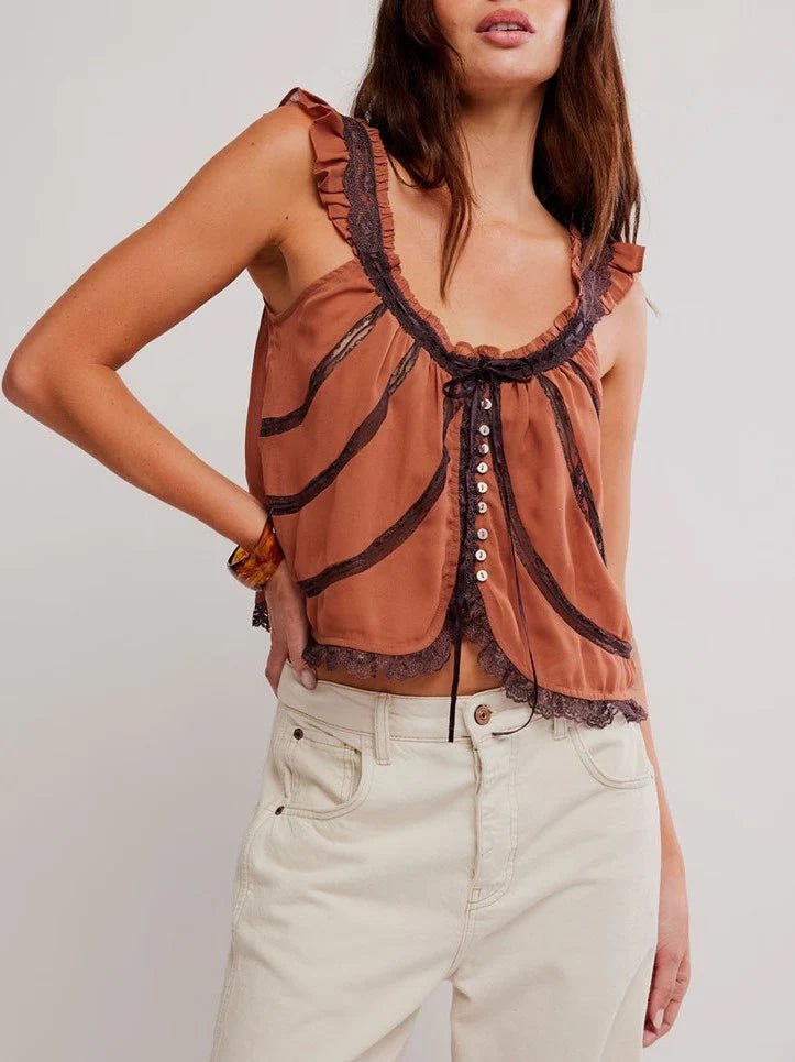 Mabel Tank - Peony Canyon - Fashion Tops - Free People - Women's fashion at The Freedom State