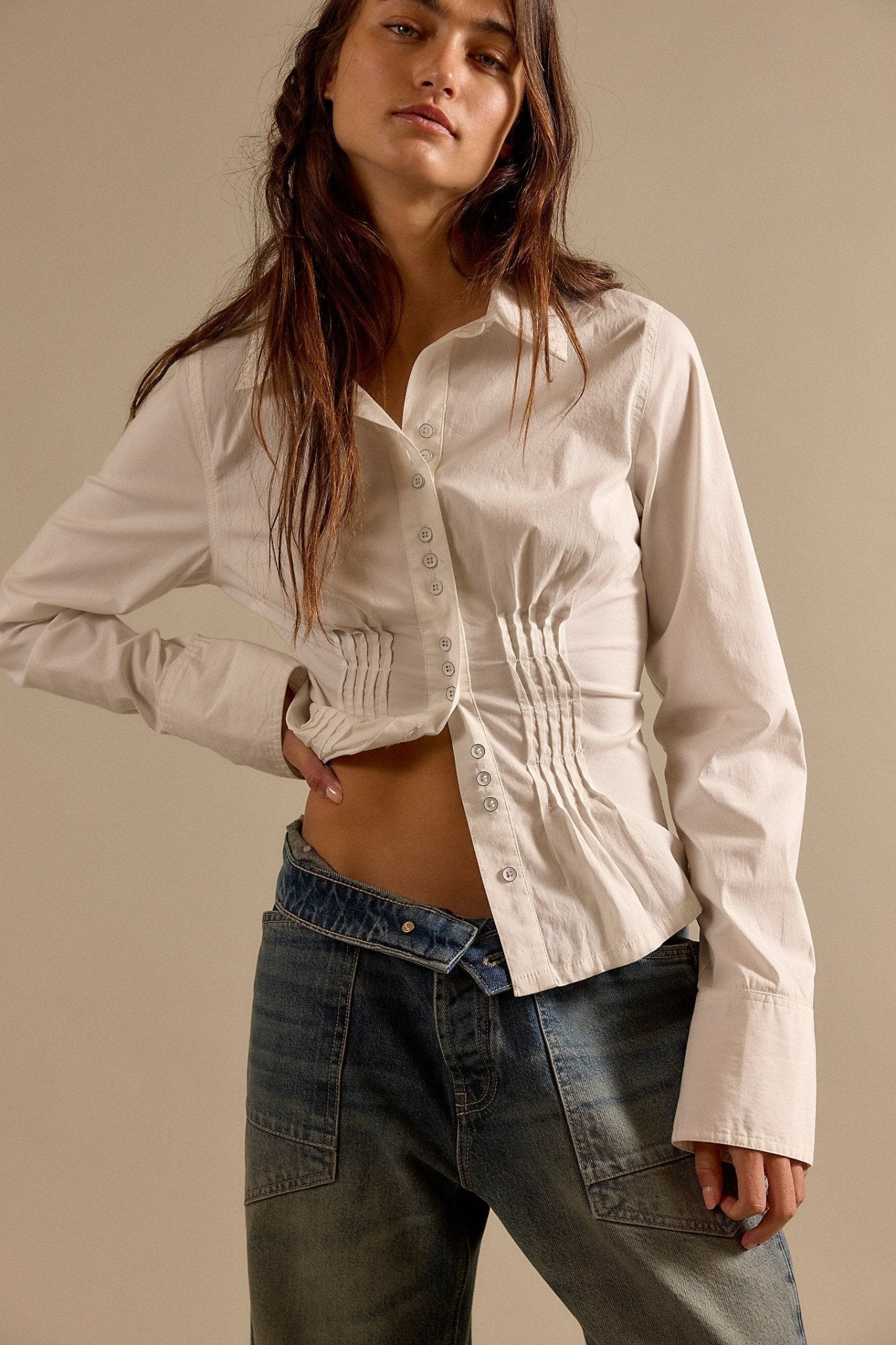 Minimalist Moxie Barrel Jeans - High Hopes - Jeans - Free People - Women's fashion at The Freedom State