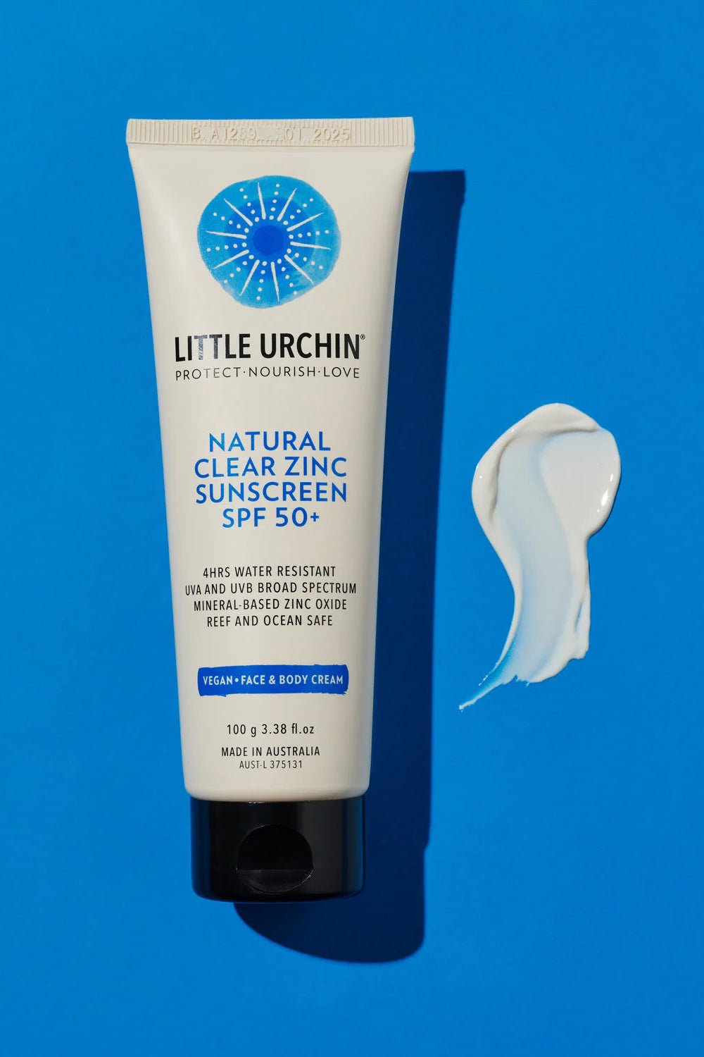 Natural Clear Zinc Sunscreen SPF50+ 100g - Sunscreen - Little Urchin - Women's fashion at The Freedom State