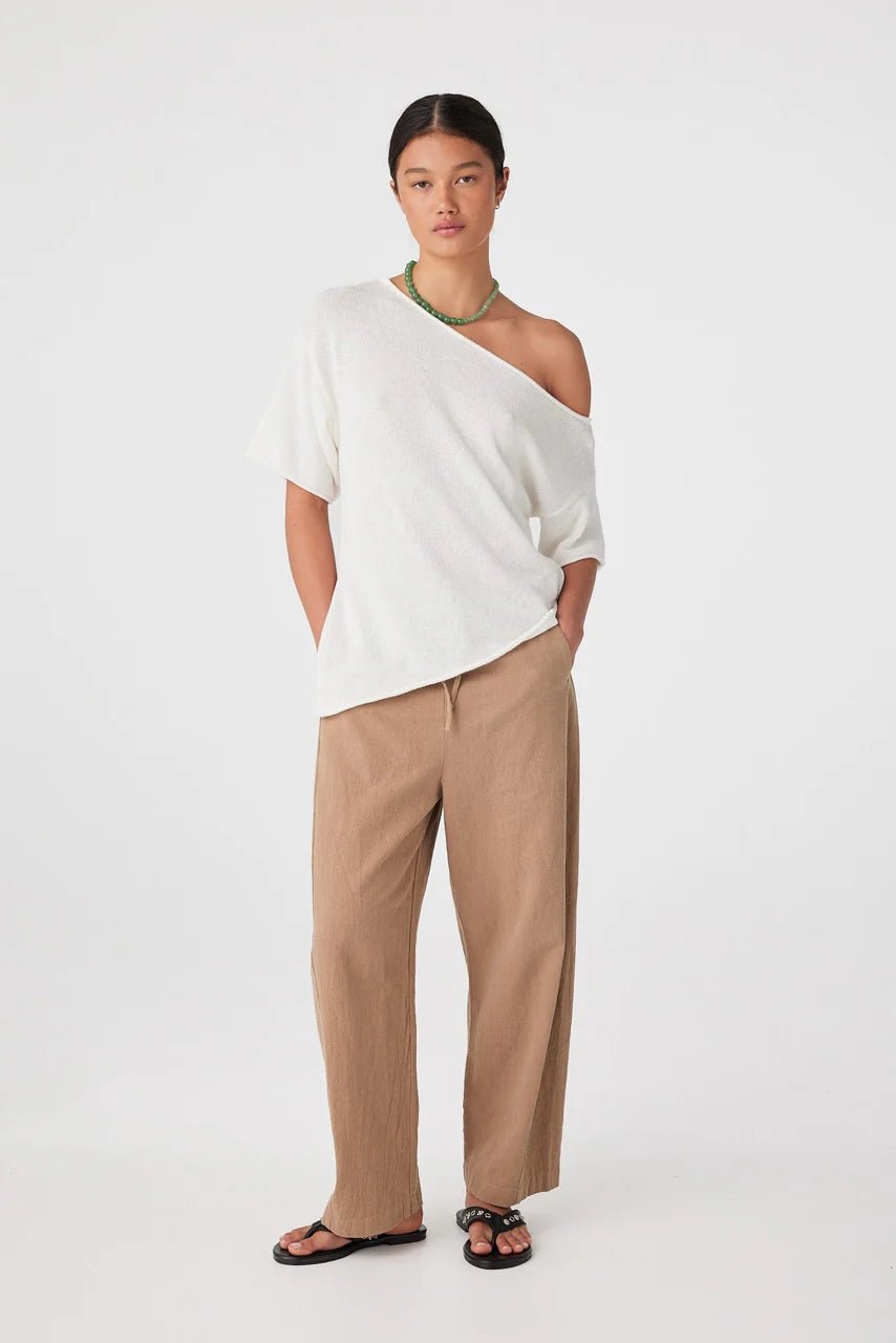 Nico Pant - Pecan - Pants - Arcaa Movement - Women's fashion at The Freedom State