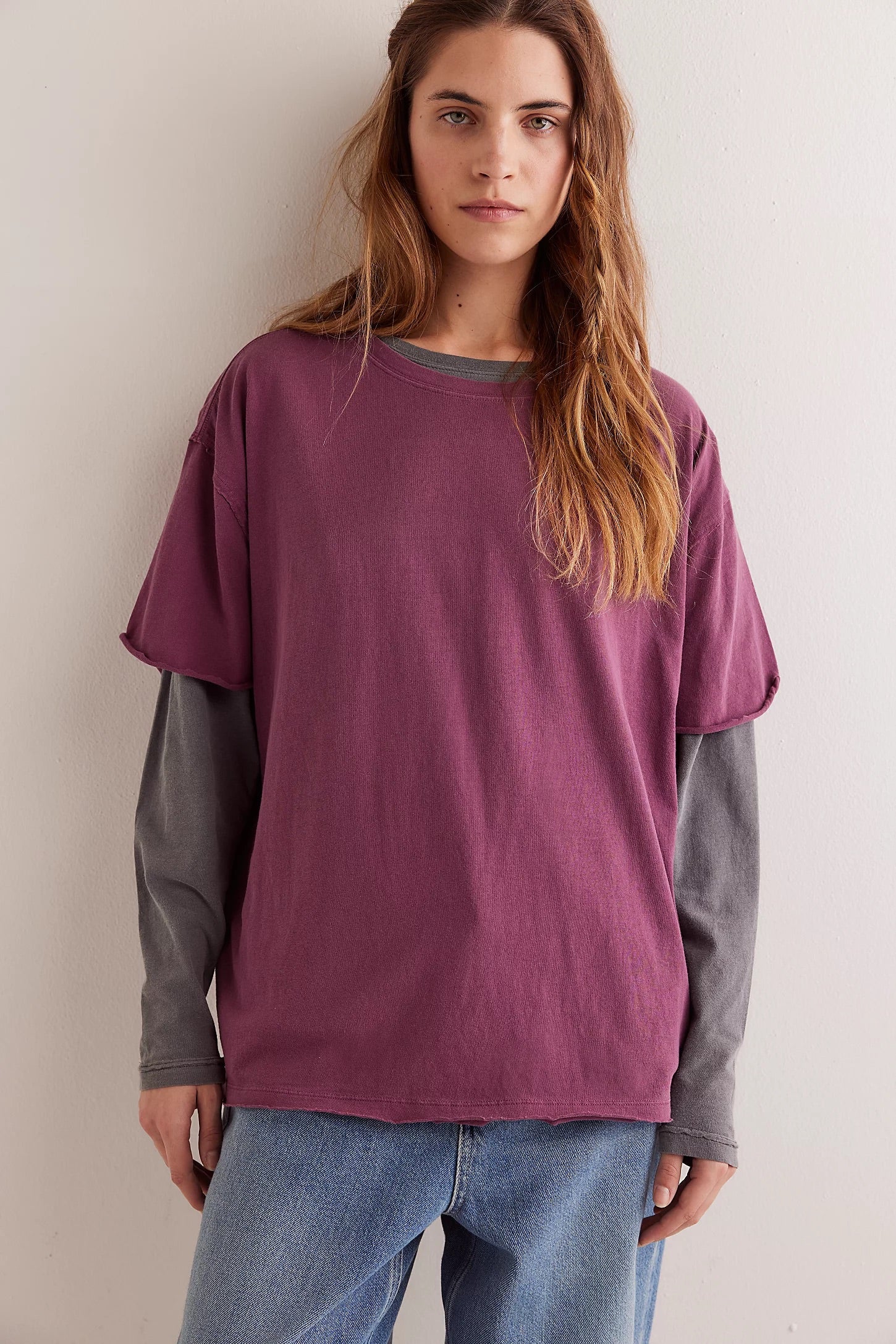Nina Tee - Maroon