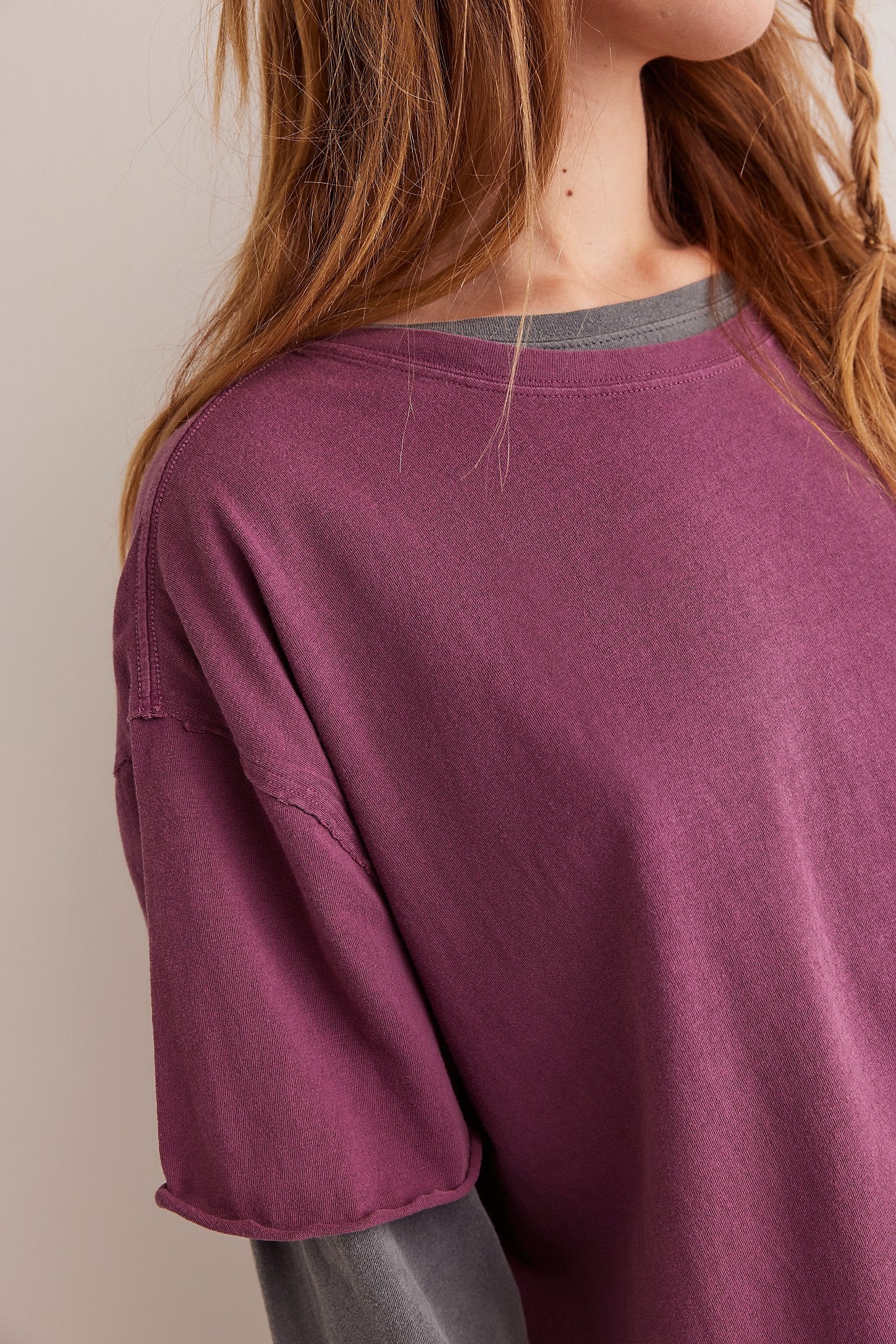 Nina Tee - Maroon
