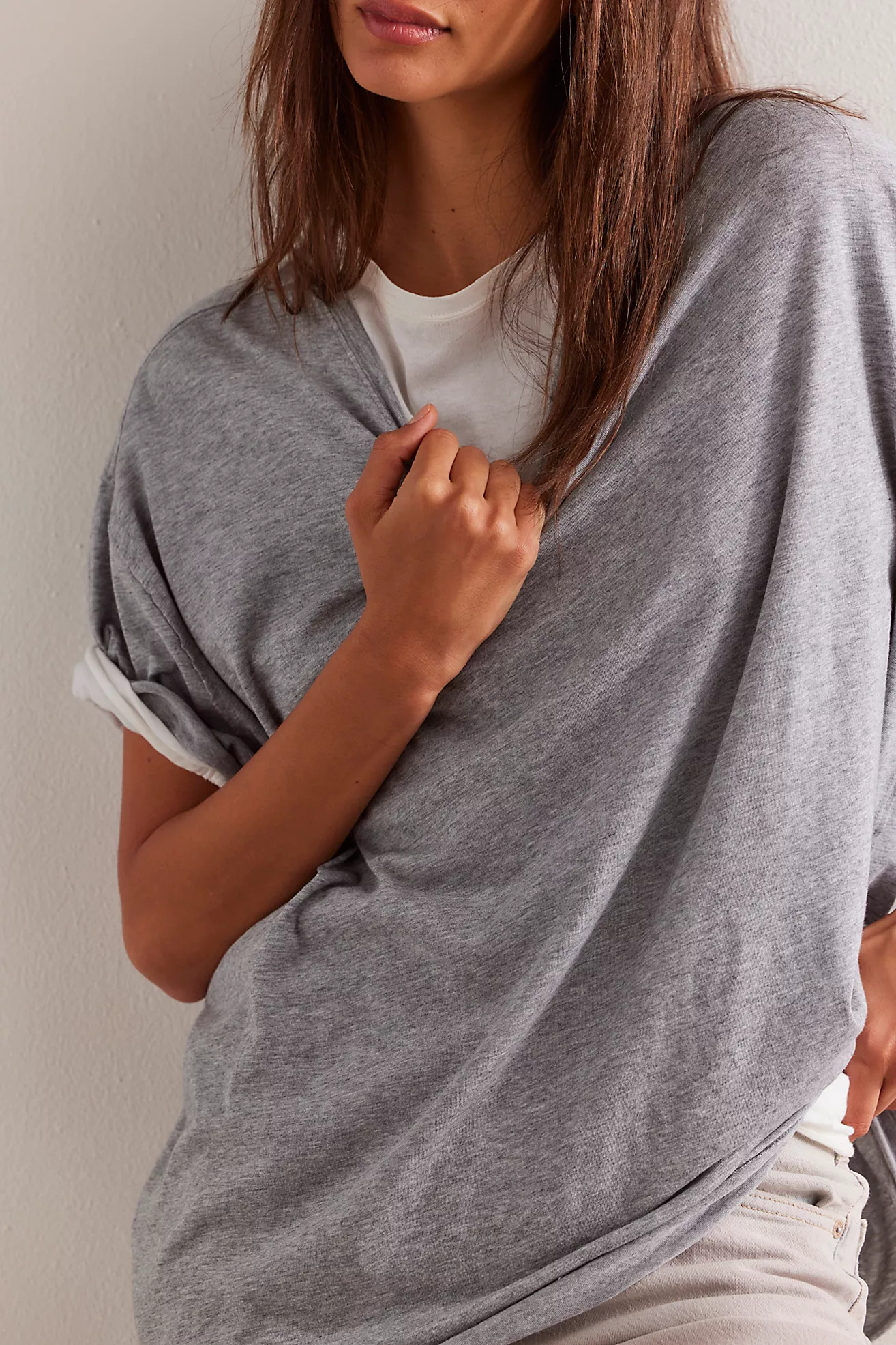 Nina Tee - Heather Grey
