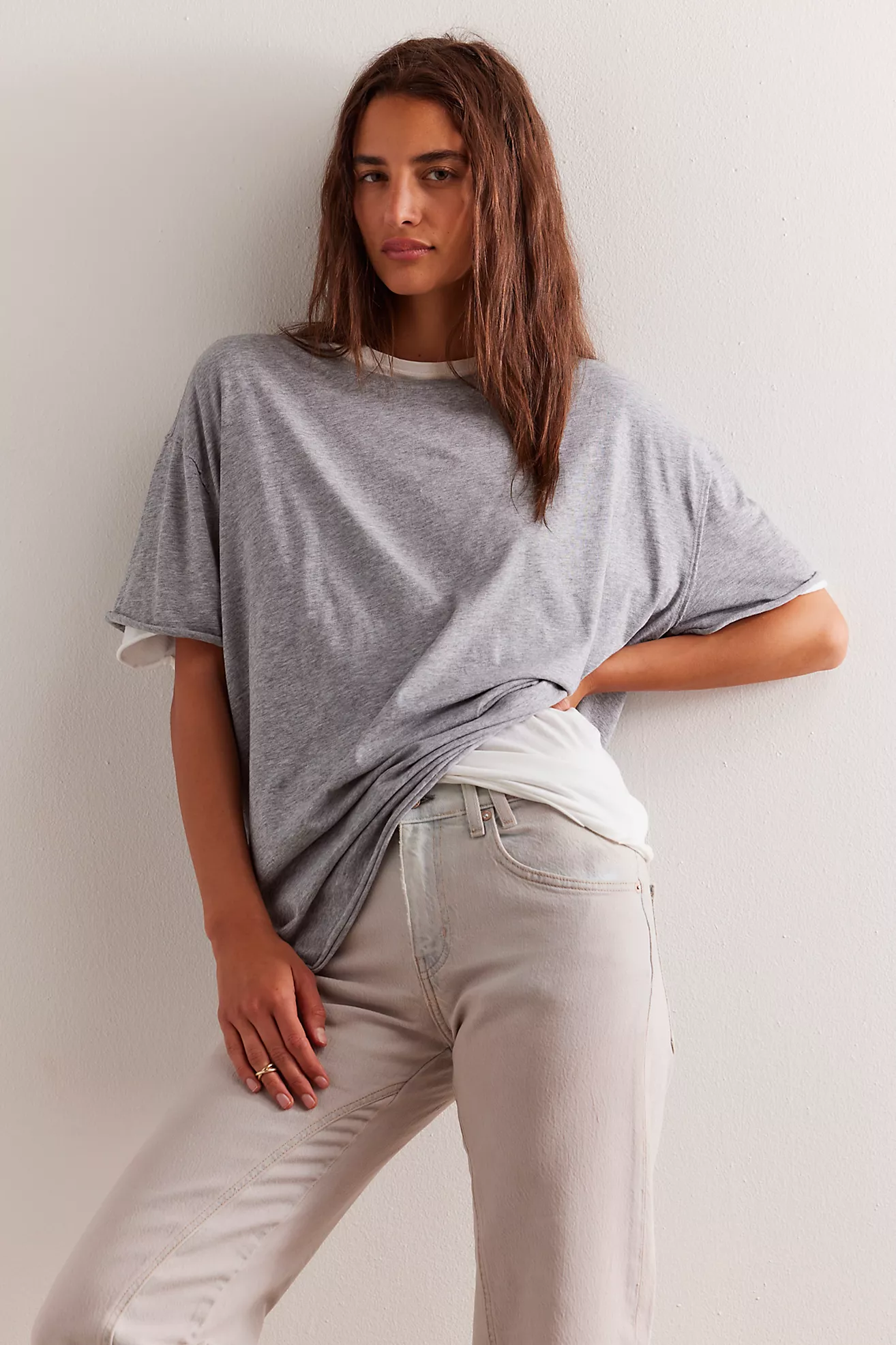Nina Tee - Heather Grey