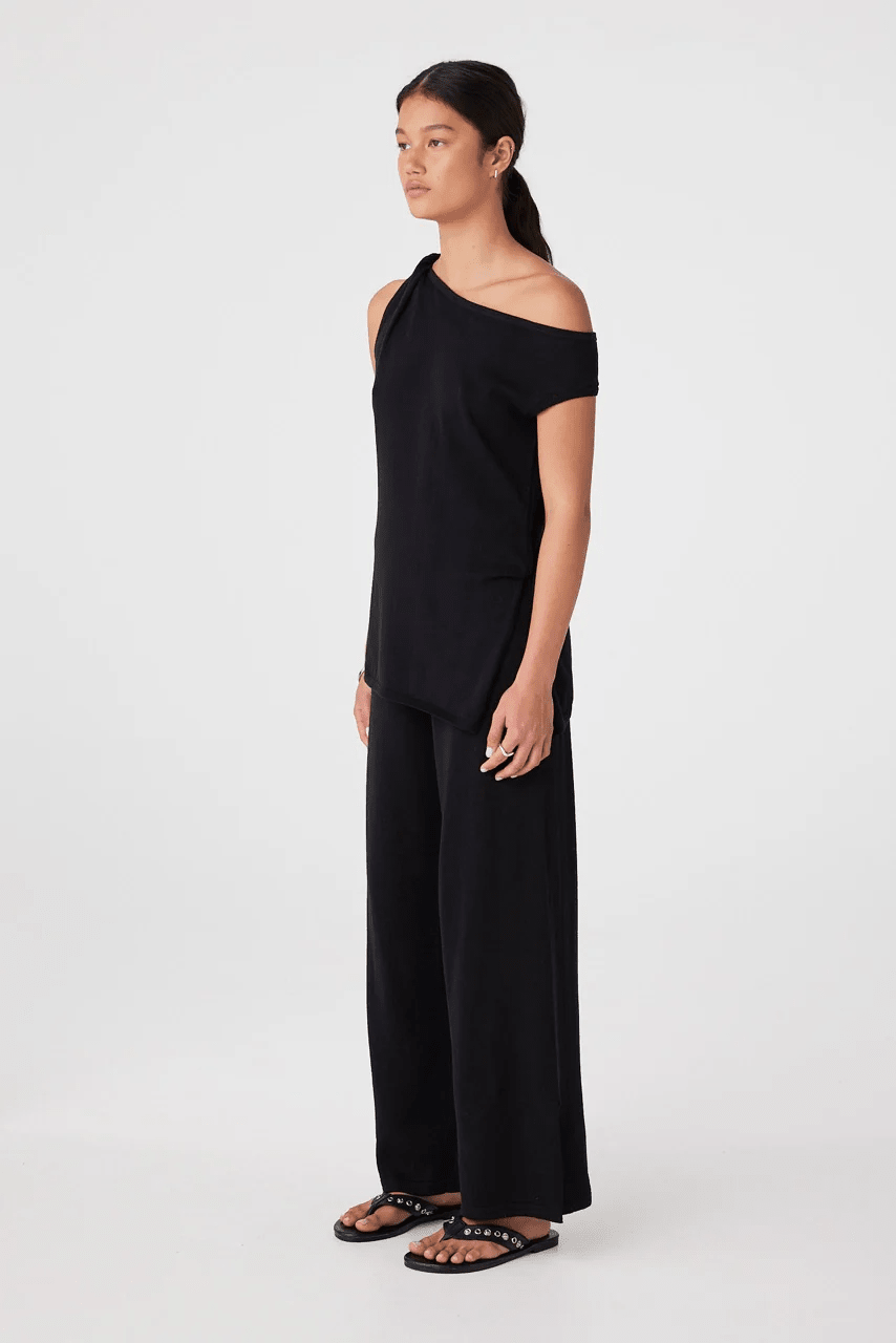 Olympia Asym Top - Black - Fashion Tops - Arcaa Movement - Women's fashion at The Freedom State