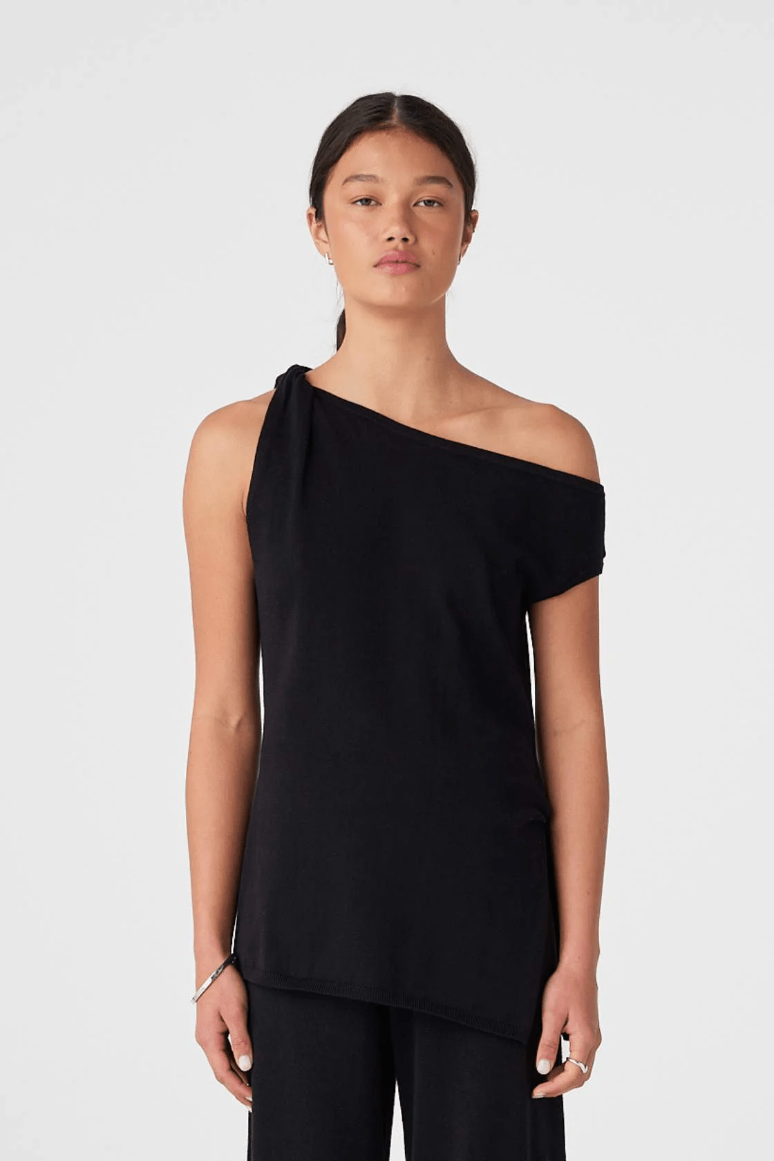 Olympia Asym Top - Black - Fashion Tops - Arcaa Movement - Women's fashion at The Freedom State