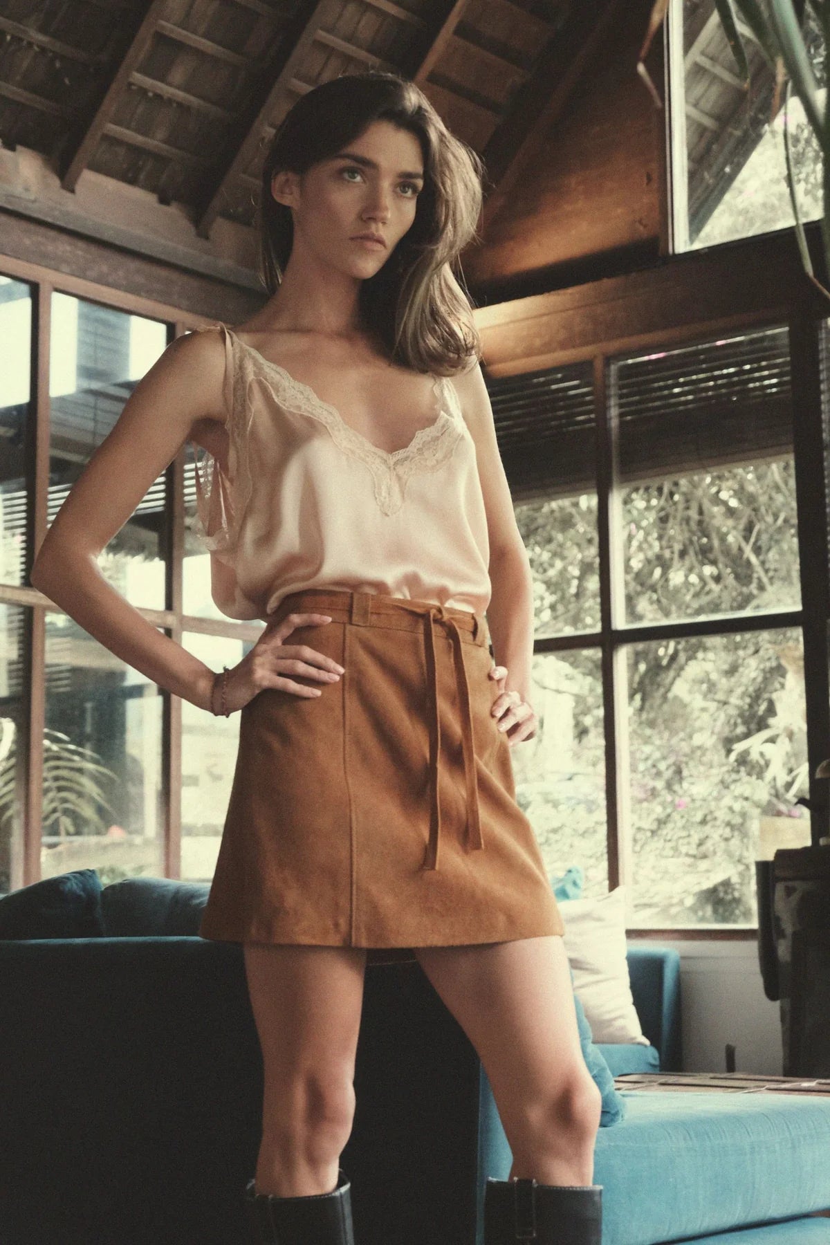 Oriana Rose Top - Rose Quartz - Fashion Tops - Lilya - Women's fashion at The Freedom State