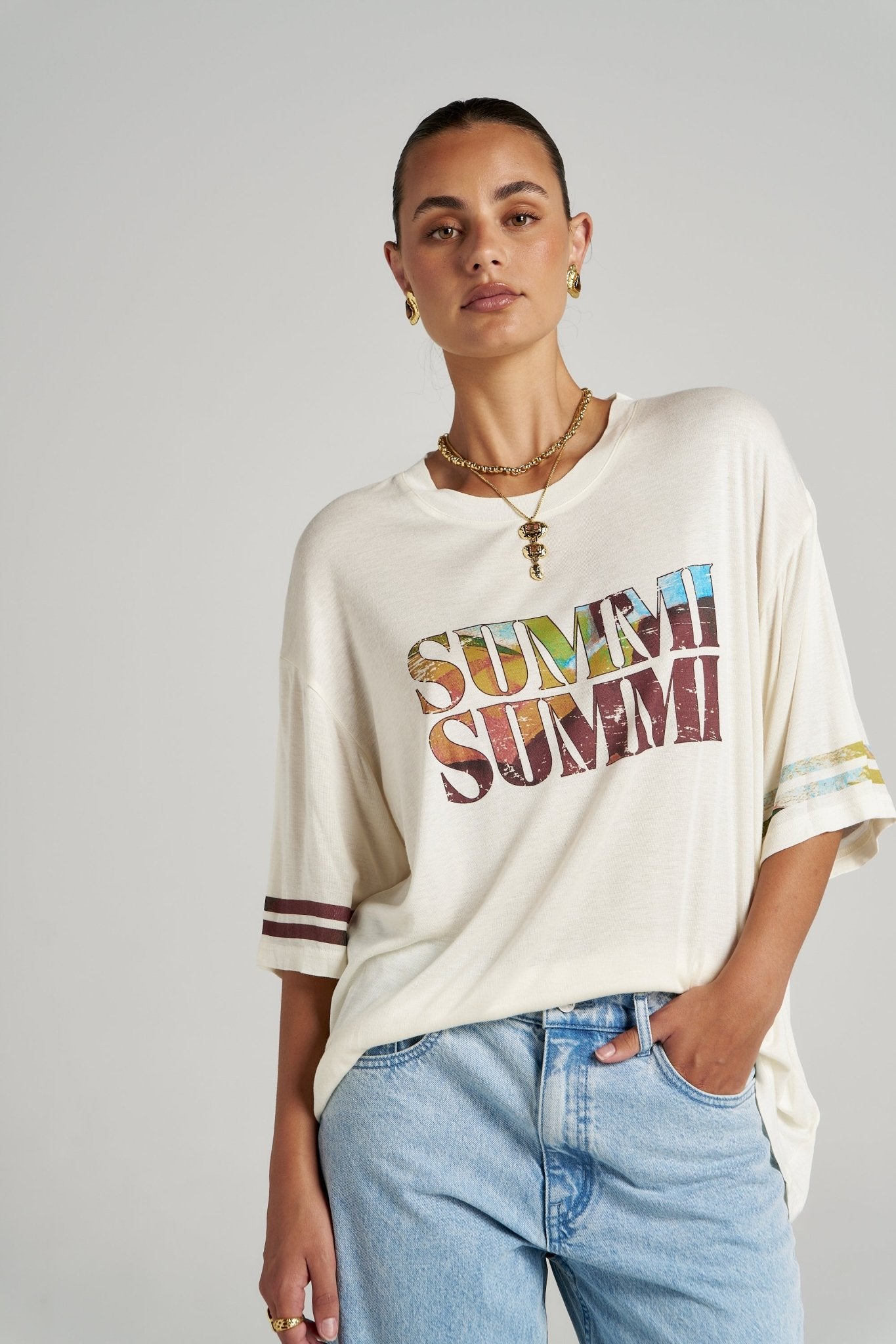 OS Tee - Wonderland - T-Shirts - Summi Summi - Women's fashion at The Freedom State