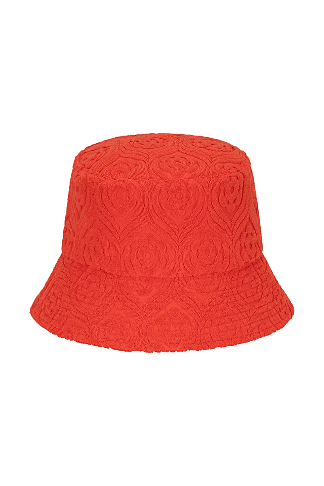 Palm Bucket - Flame - Bucket Hats - Lack Of Color