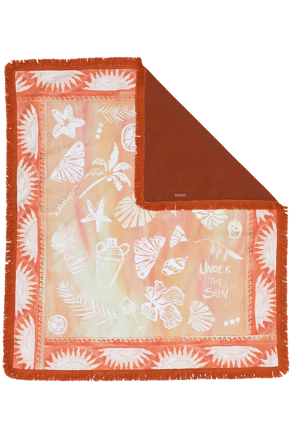Picnic Rug - Sol Tangerine - Rugs & Throws - Wandering Folk - Women's fashion at The Freedom State