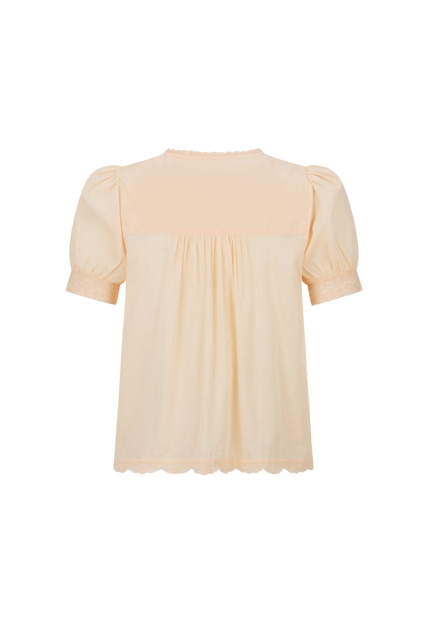 Prarie Short Sleeve Blouse - Apricot - Fashion Tops - Spell - Women's fashion at The Freedom State