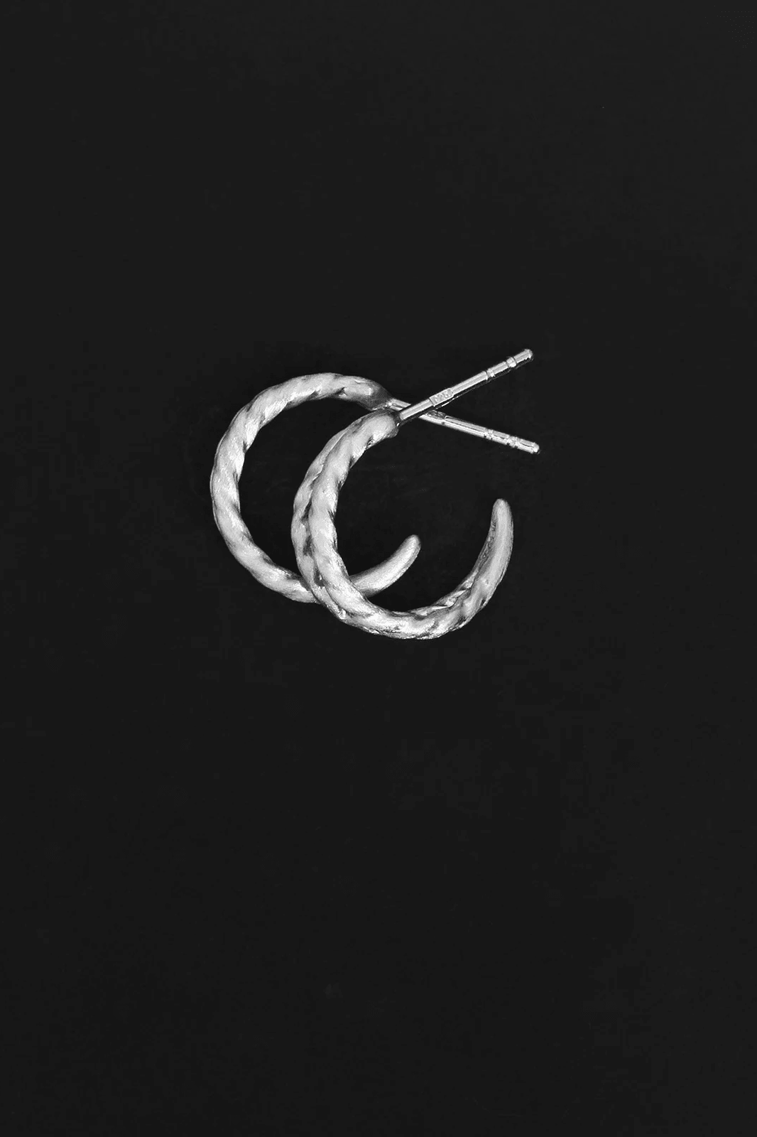 Priam Split Hoops - Silver - Earrings - Temple Of The Sun - Women's fashion at The Freedom State
