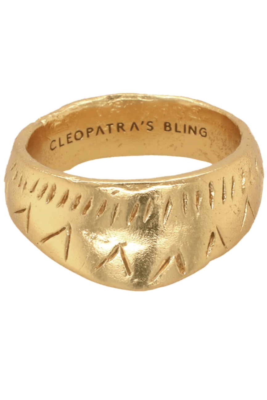 Puabi Ring - Gold - Rings - Cleopatra's Bling - Women's fashion at The Freedom State