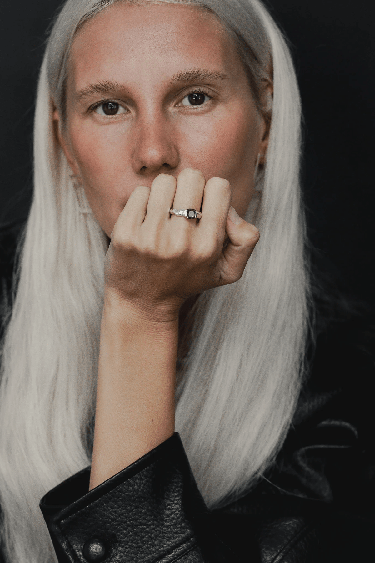 Queen Ring - Smoky Quartz - Rings - Epta - Women's fashion at The Freedom State