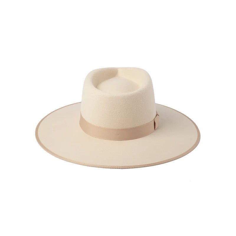 Rancher - Ivory - Wide Brim Hat - Lack Of Color - Women's fashion at The Freedom State