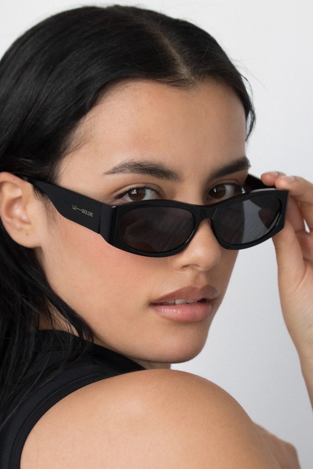 Romy Sunglasses - Black - Sunglasses - Lu Goldie - Women's fashion at The Freedom State