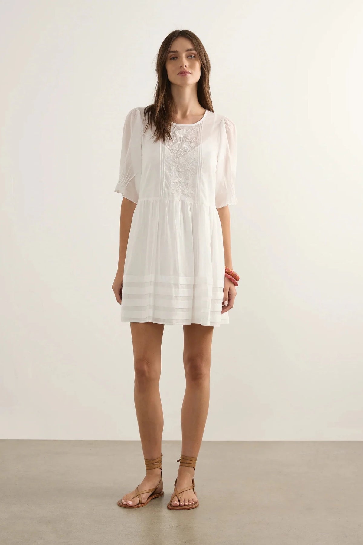 Ryder Mini Dress - White - Mini Dresses - Auguste The Label - Women's fashion at The Freedom State