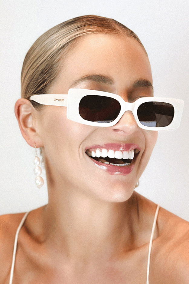 Salome X Holly Kingston Sunglasses - Vanilla - Sunglasses - Lu Goldie - Women's fashion at The Freedom State