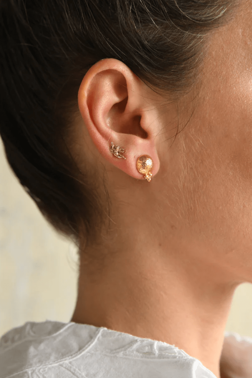Salus Studs - Gold - Earrings - Cleopatra's Bling - Women's fashion at The Freedom State